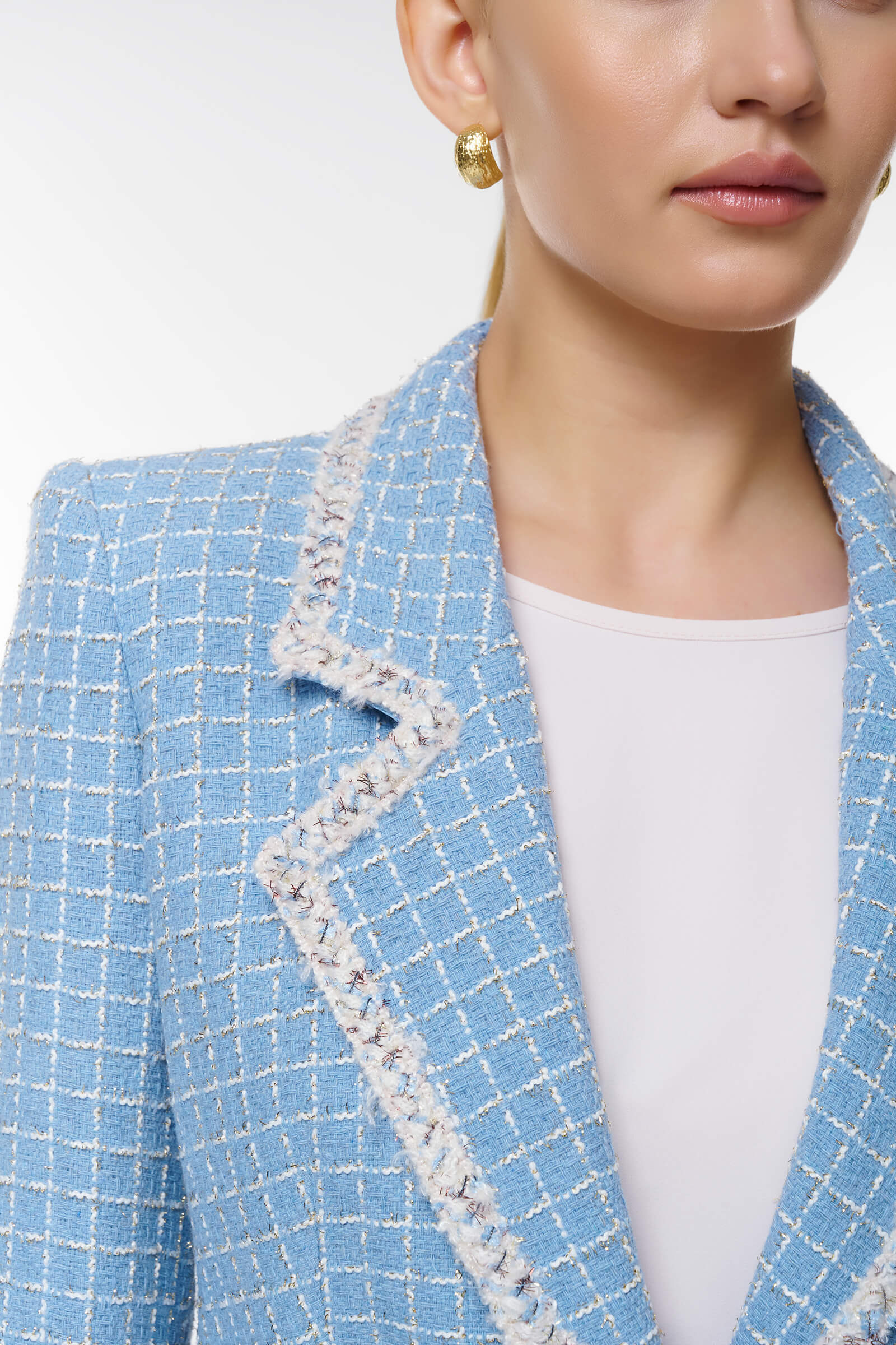 Пиджак с люрексом Бренд Caterina Leman