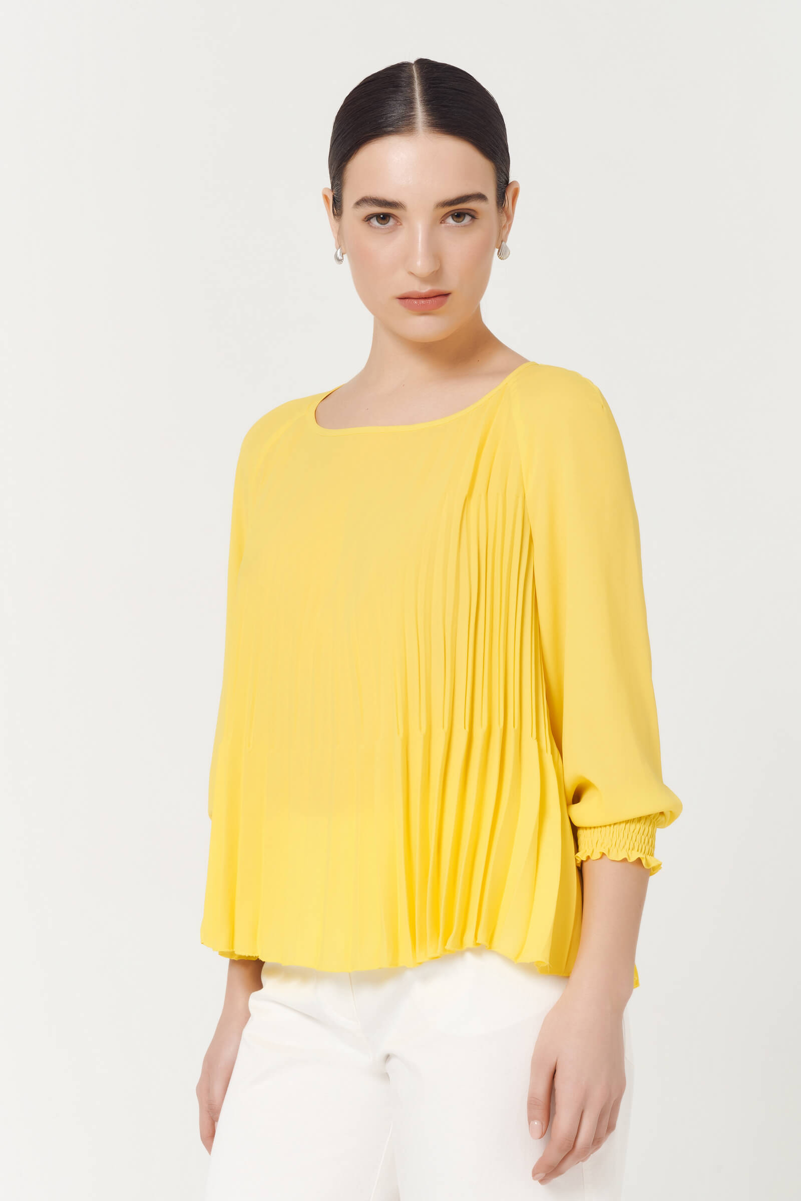 Блузка плиссированная Бренд Caterina Leman