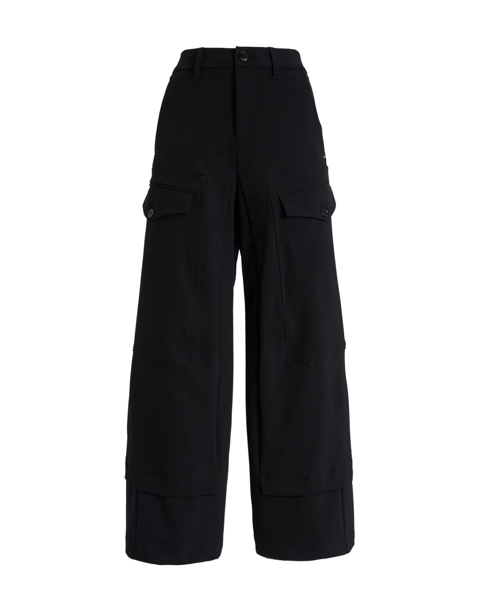 Широкие брюки-кюлоты с карманами Бренд High