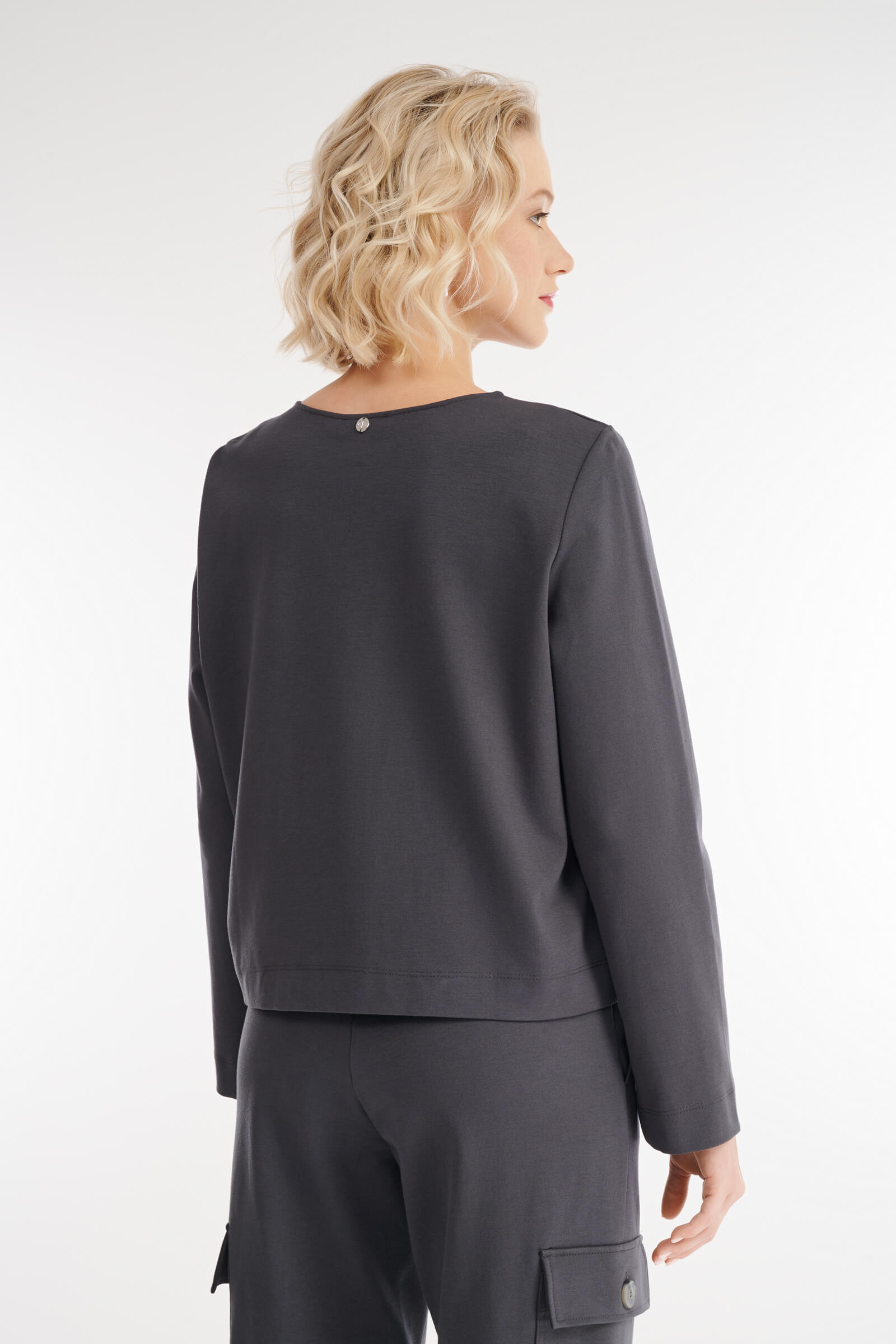 Джемпер с накладными карманами Бренд Diana Gallesi