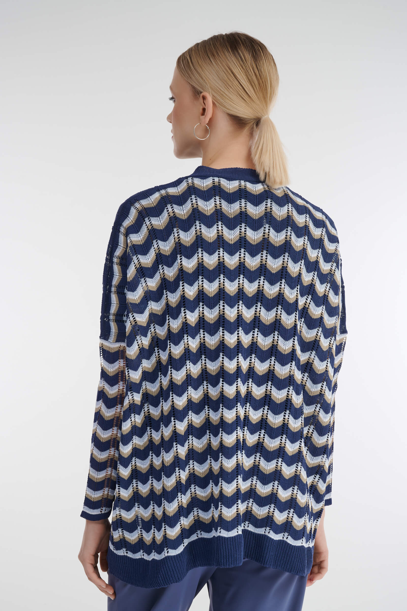 Удлиненный кардиган на пуговицах Бренд Sarah Pacini