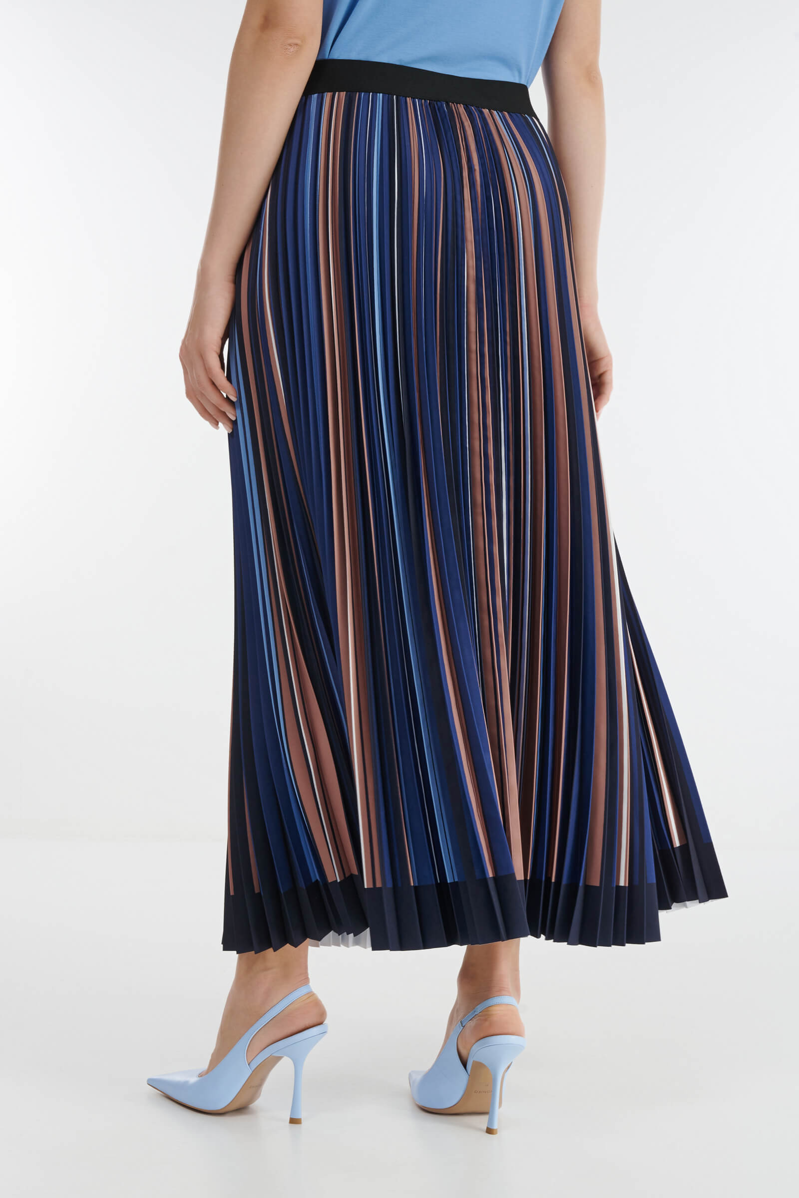 Длинная плиссированная юбка Бренд Diana Gallesi