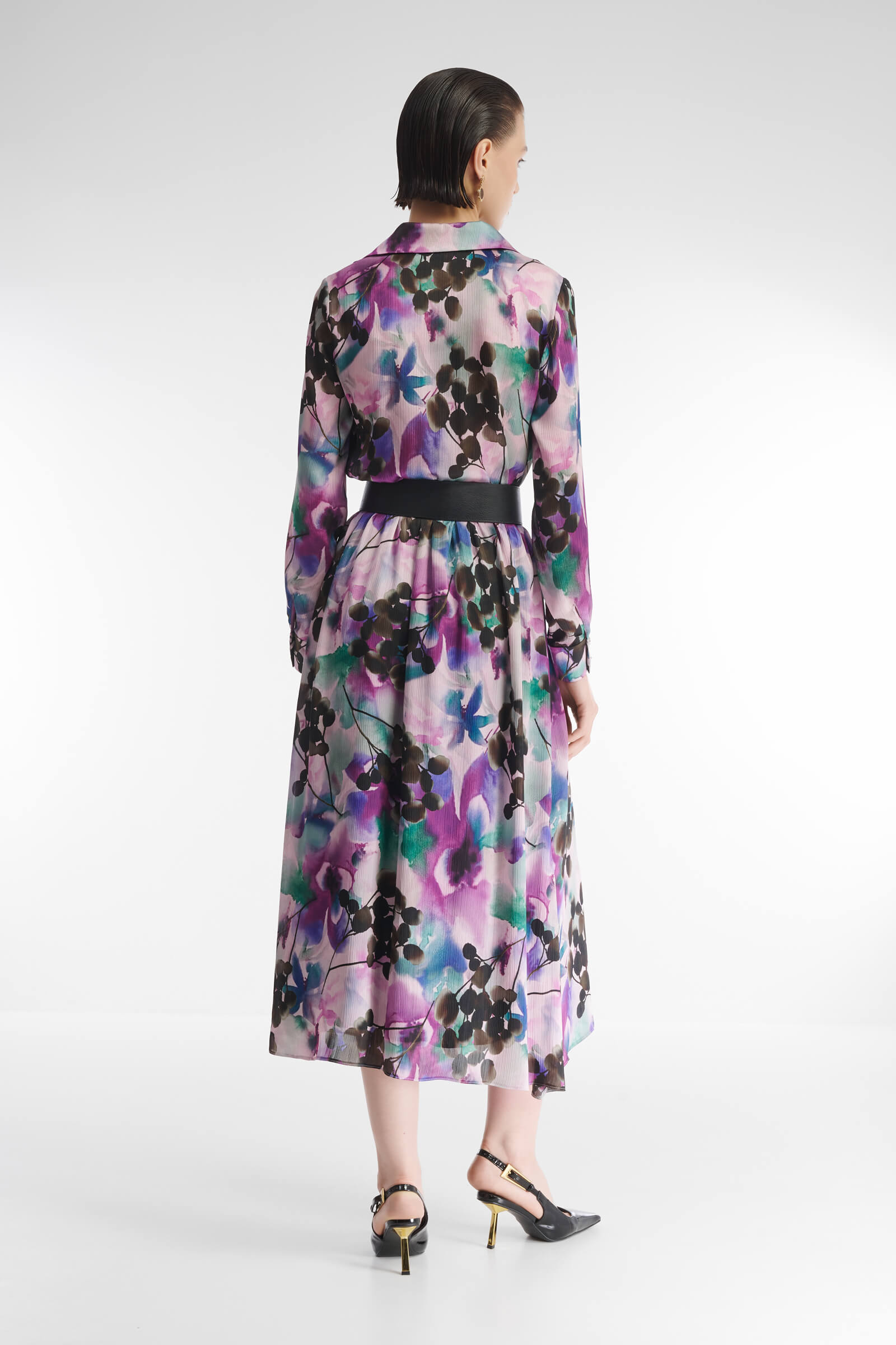 Платье с флористичным принтом Бренд Caterina Leman