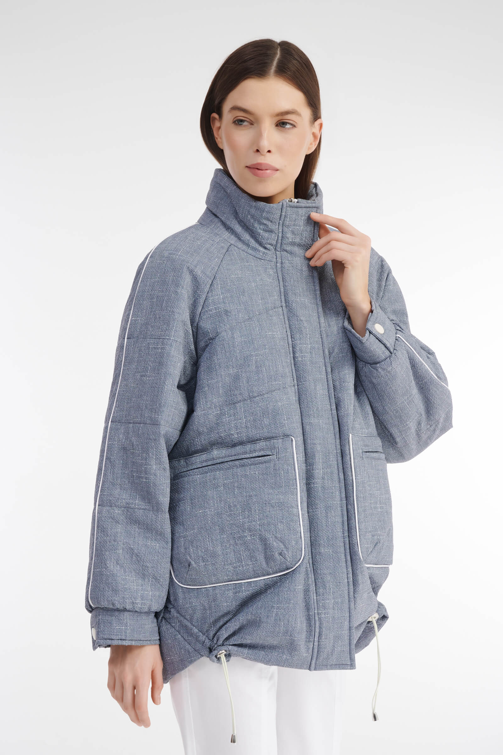 Стеганая куртка на молнии Бренд Caterina Leman