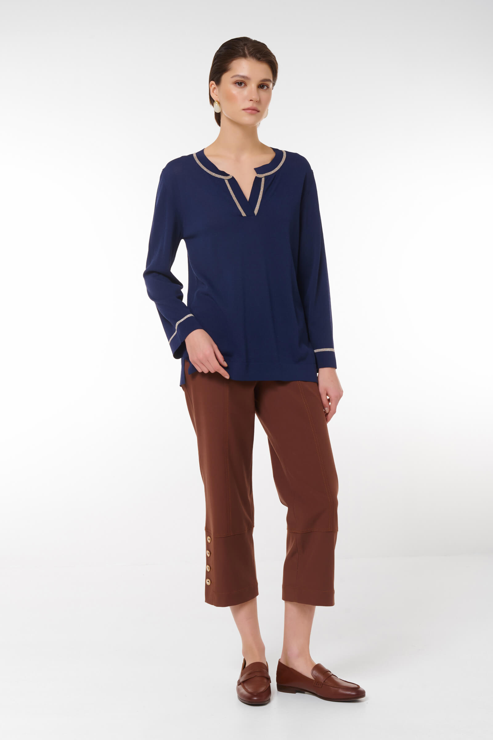 Джемпер свободного кроя Бренд Caterina Leman