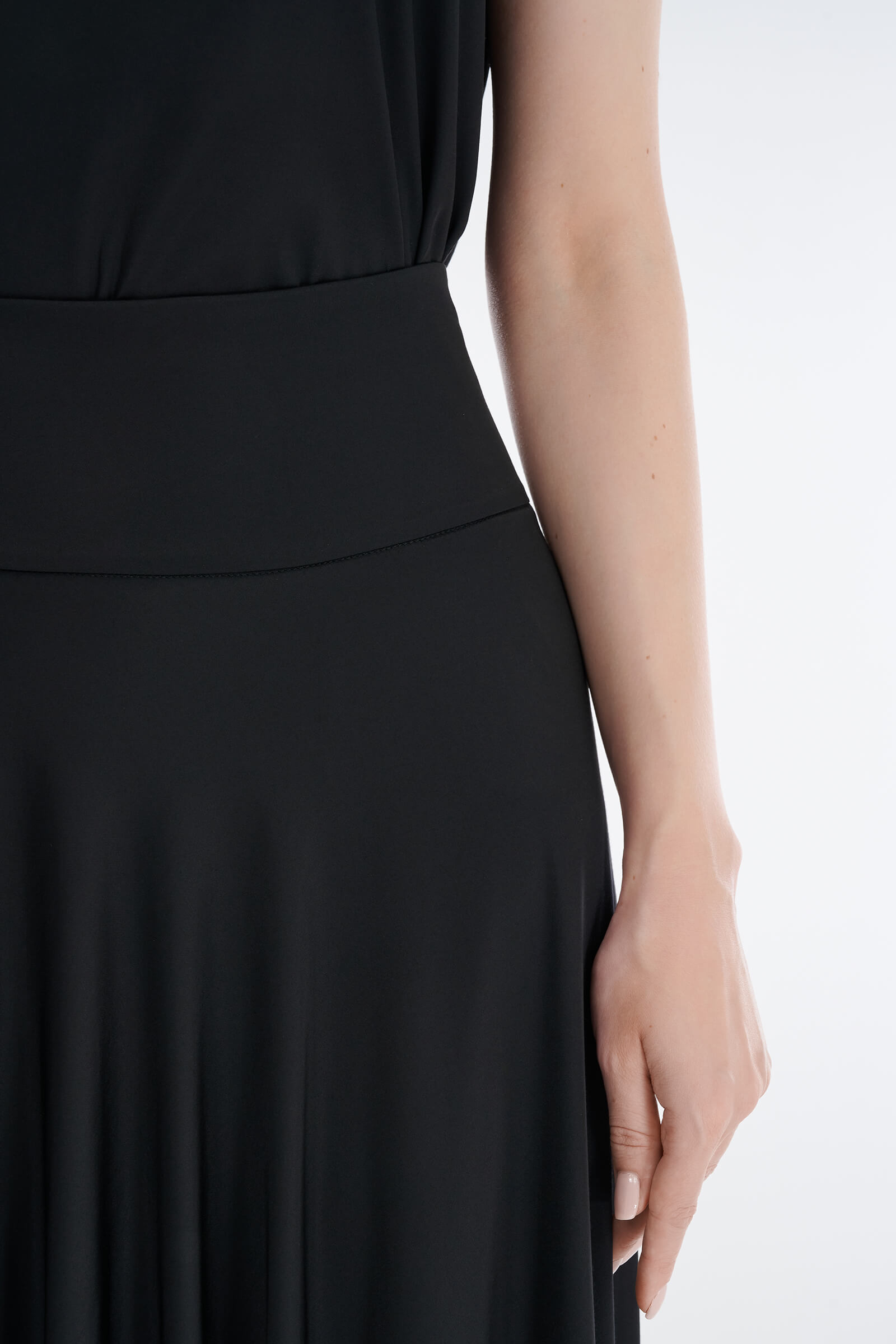 Длинная расклешенная юбка Бренд Sarah Pacini