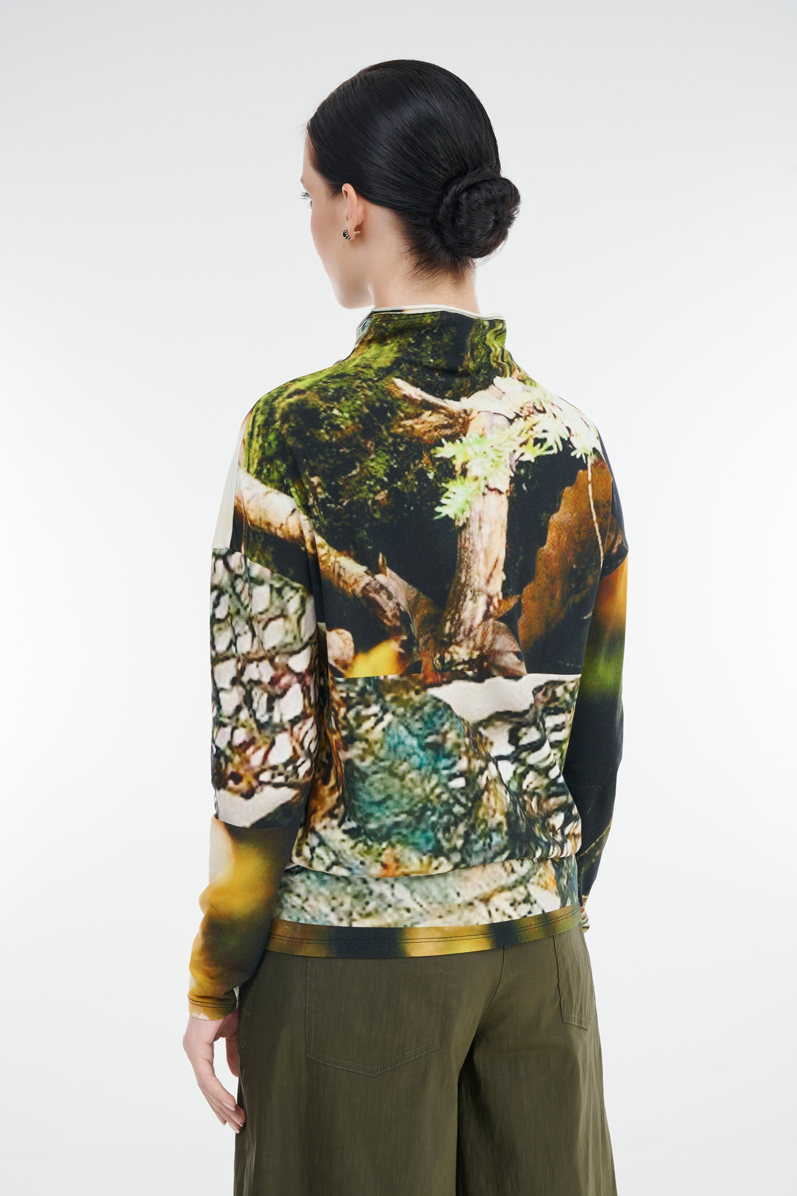 Водолазка с принтом Бренд Sarah Pacini