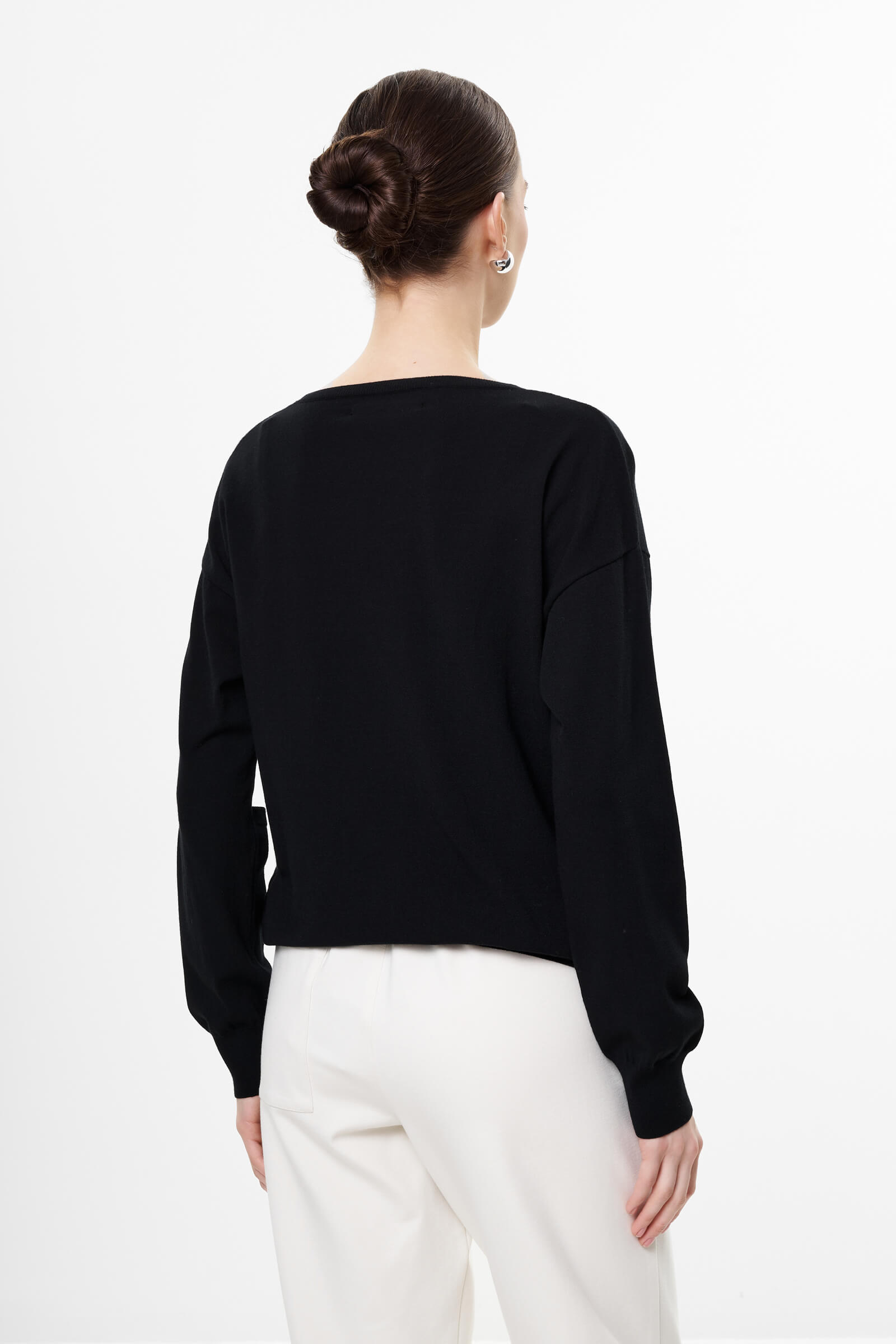 Джемпер из смесовой вискозы Бренд Sarah Pacini