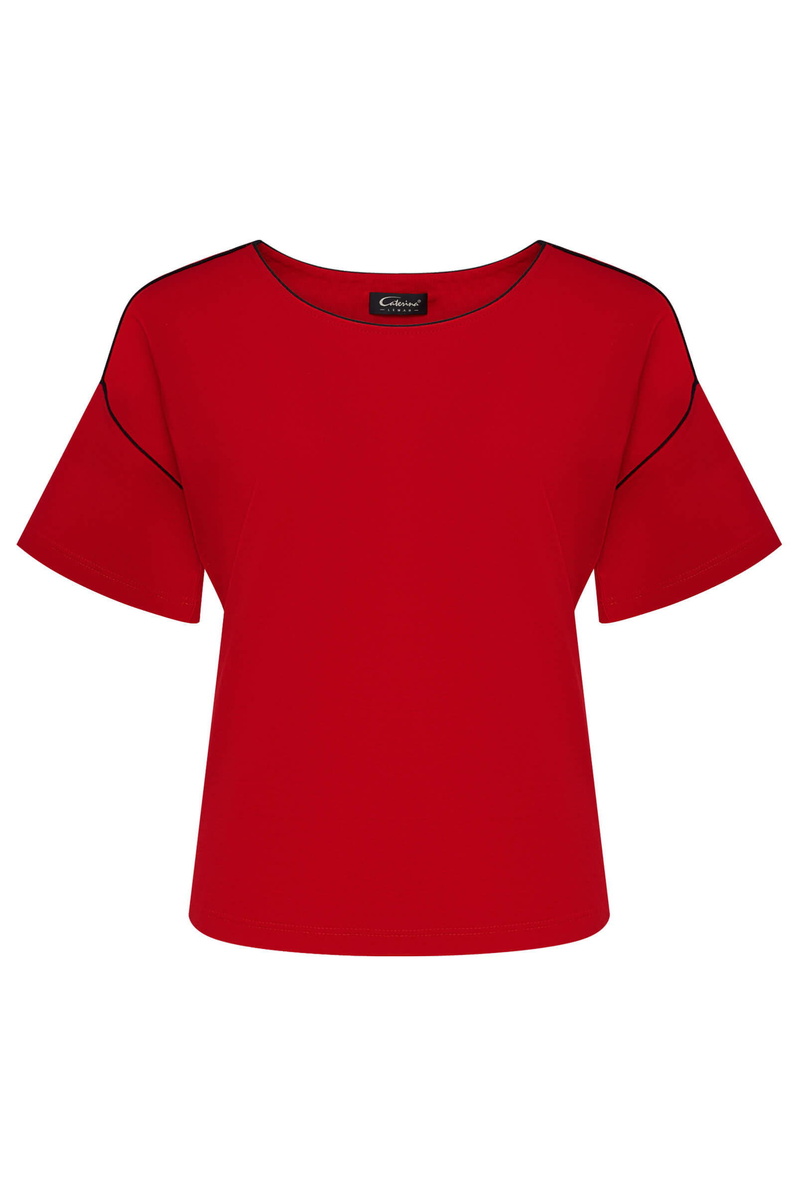 Джемпер с контрастной окантовкой Бренд Caterina Leman