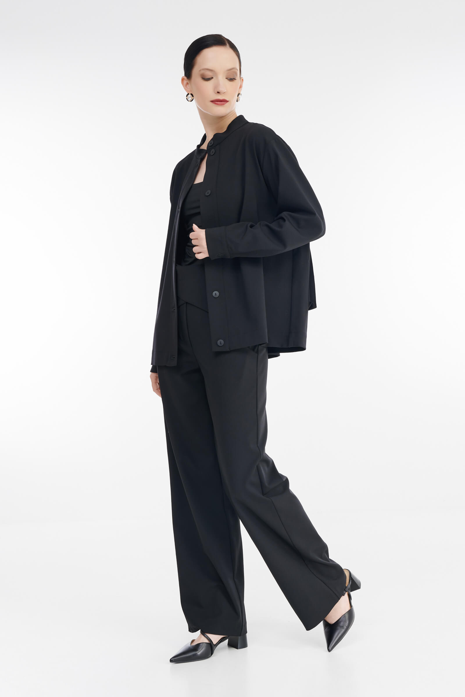 Кардиган с накладными карманами Бренд Sarah Pacini