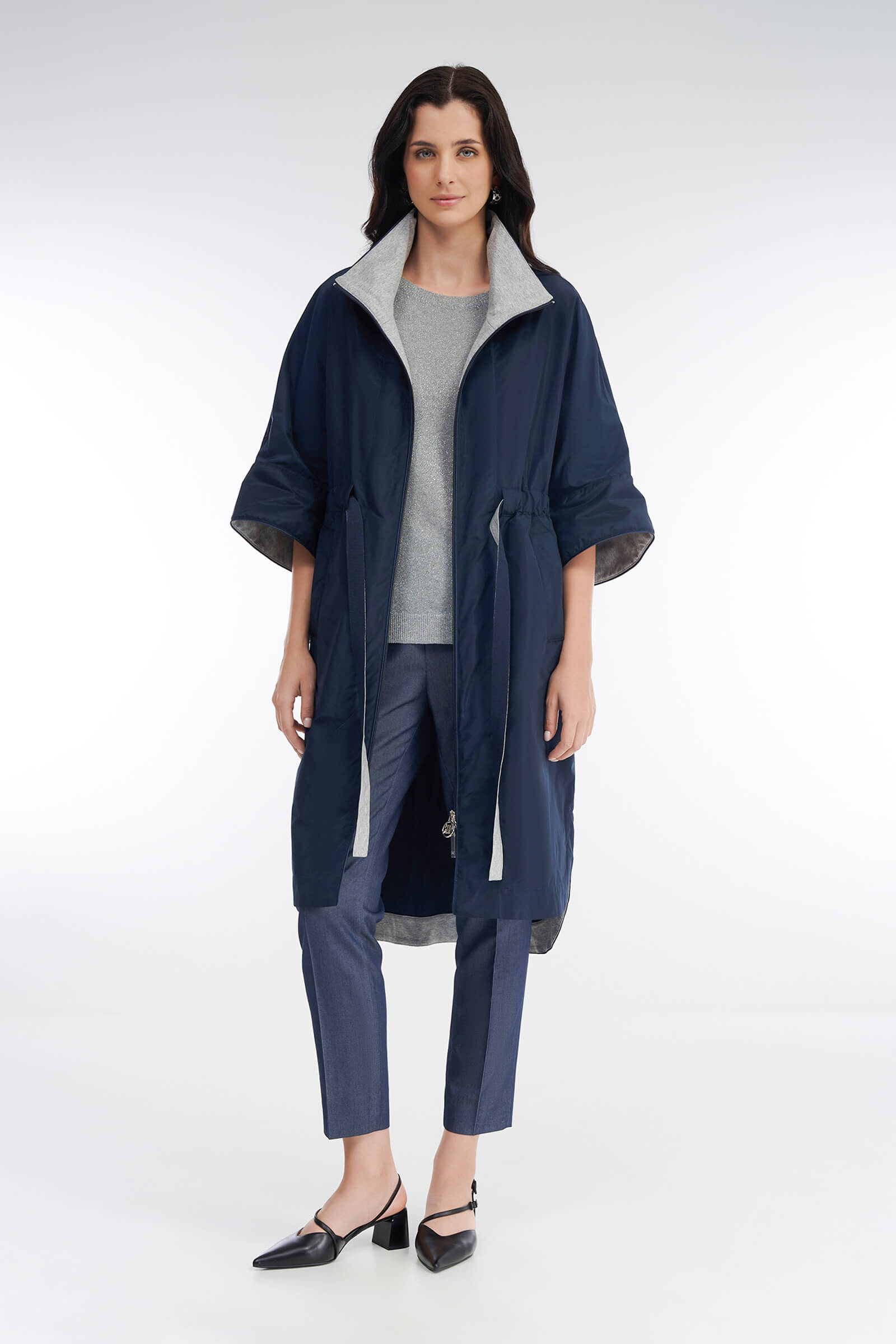 Плащ с рукавом 3/4 Бренд Rocco Ragni