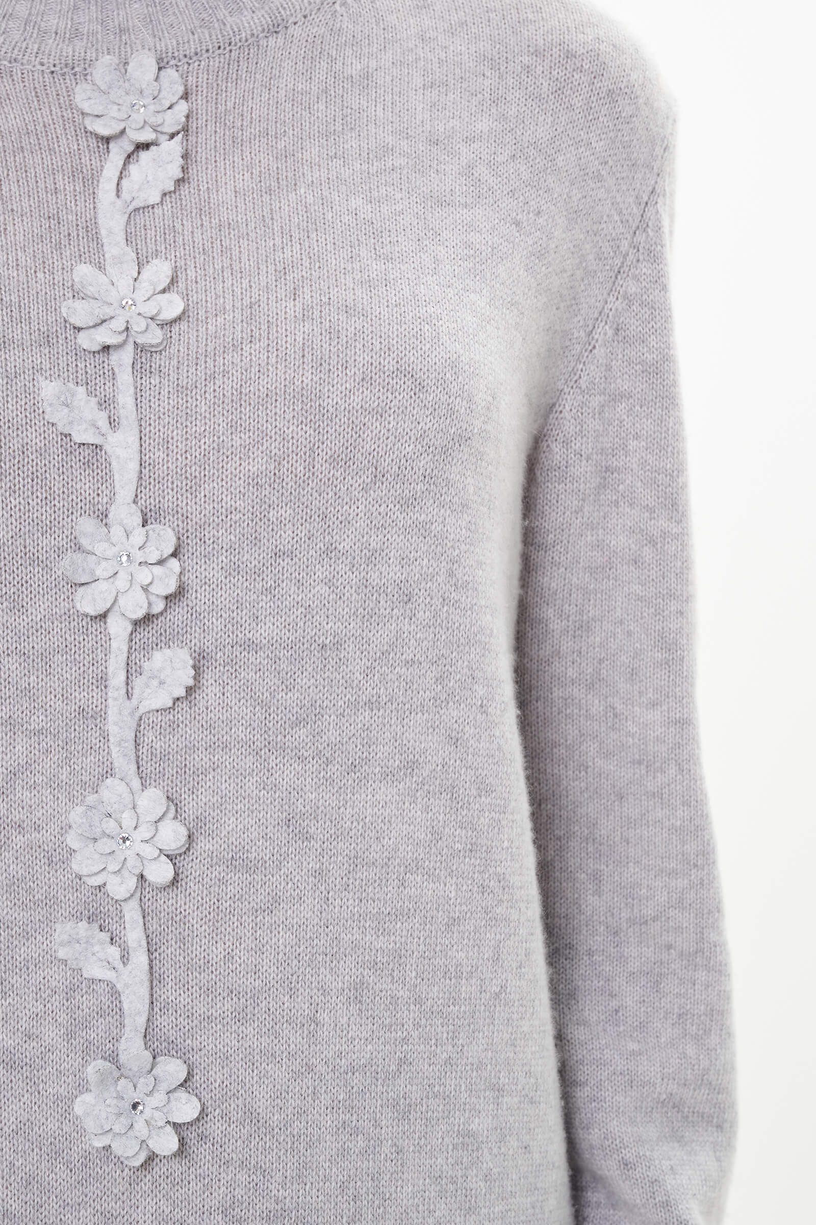 Платье с объемным цветочным декором Бренд Daniela Drei