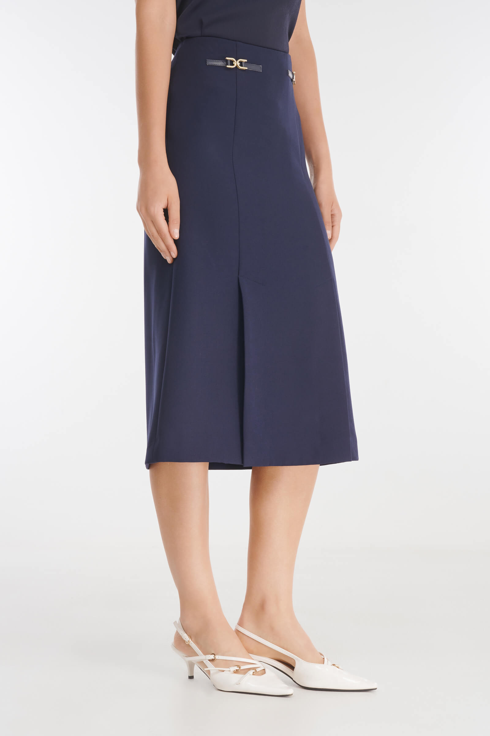 Юбка с декоративной фурнитурой Бренд Caterina Leman