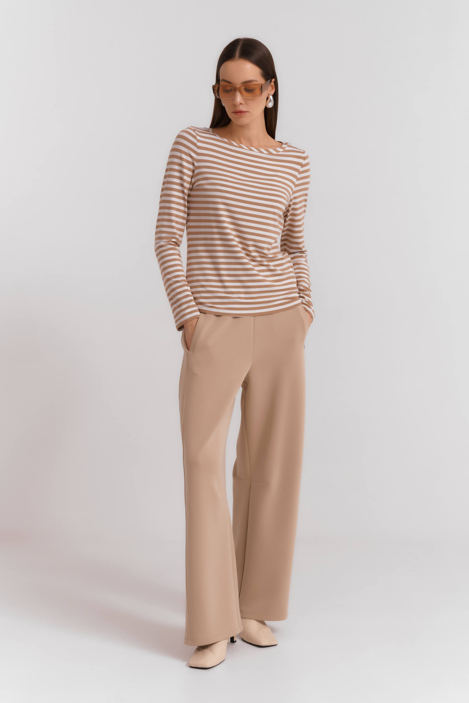 Лонгслив в полоску Бренд Diana Gallesi