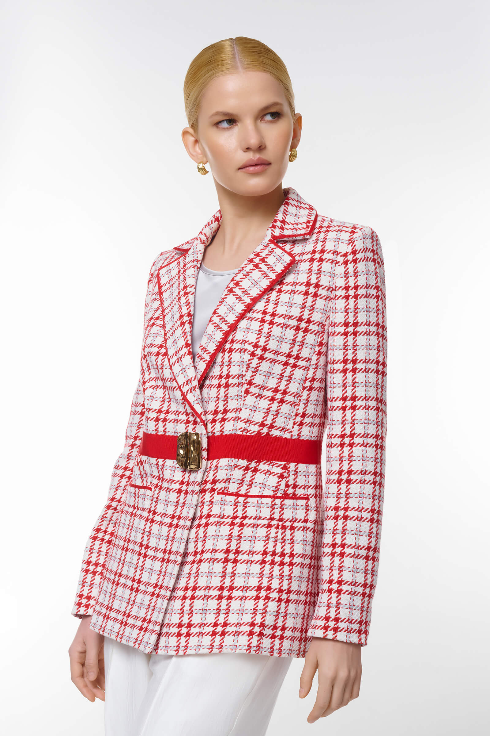 Жакет с поясом Бренд Caterina Leman