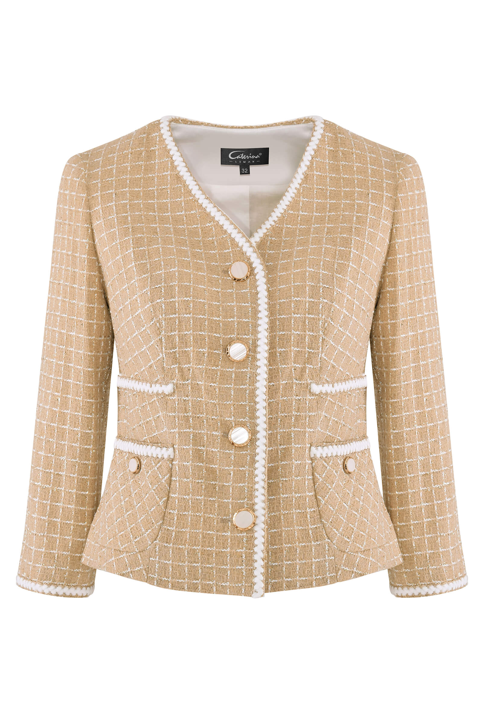 Жакет с люрексом Бренд Caterina Leman