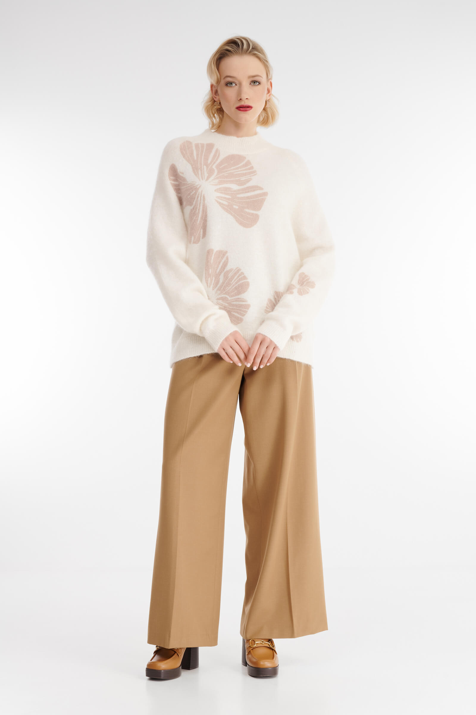 Джемпер с узором Бренд Diana Gallesi