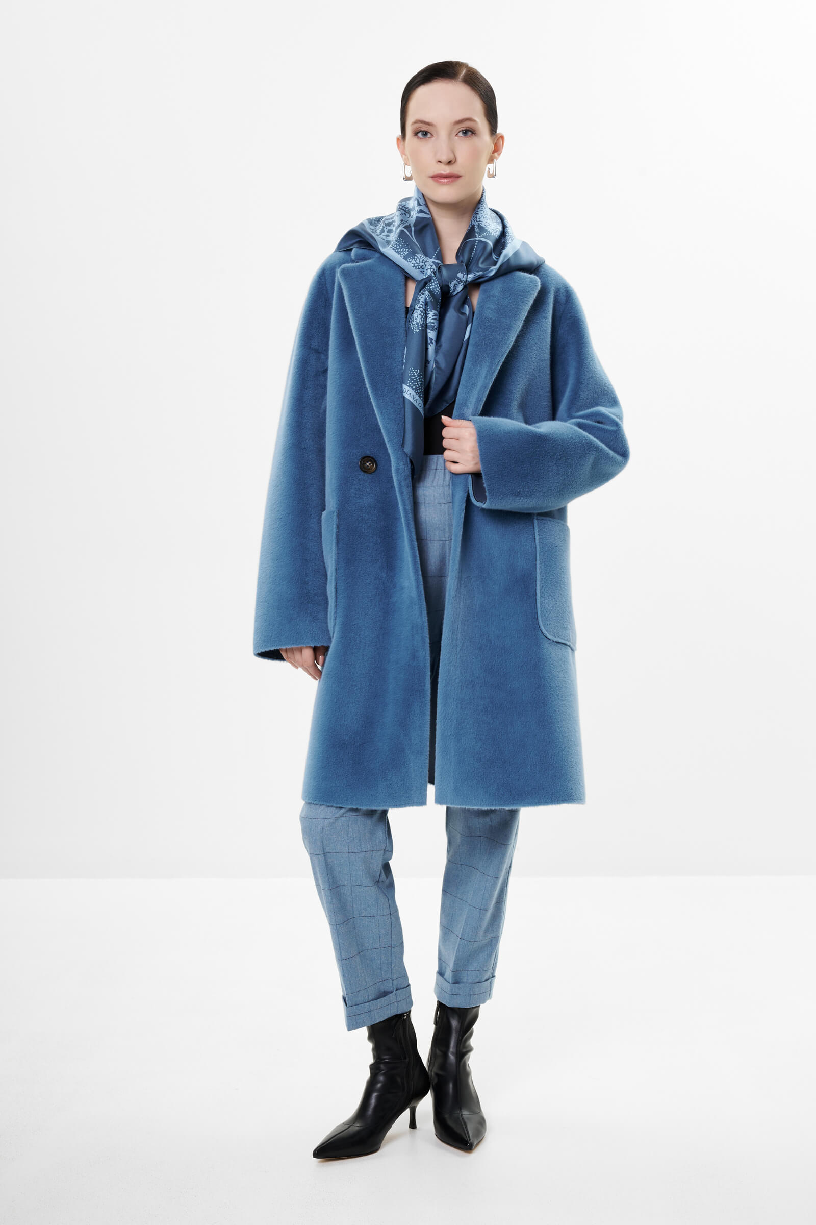 Шелковый платок Бренд Diana Gallesi