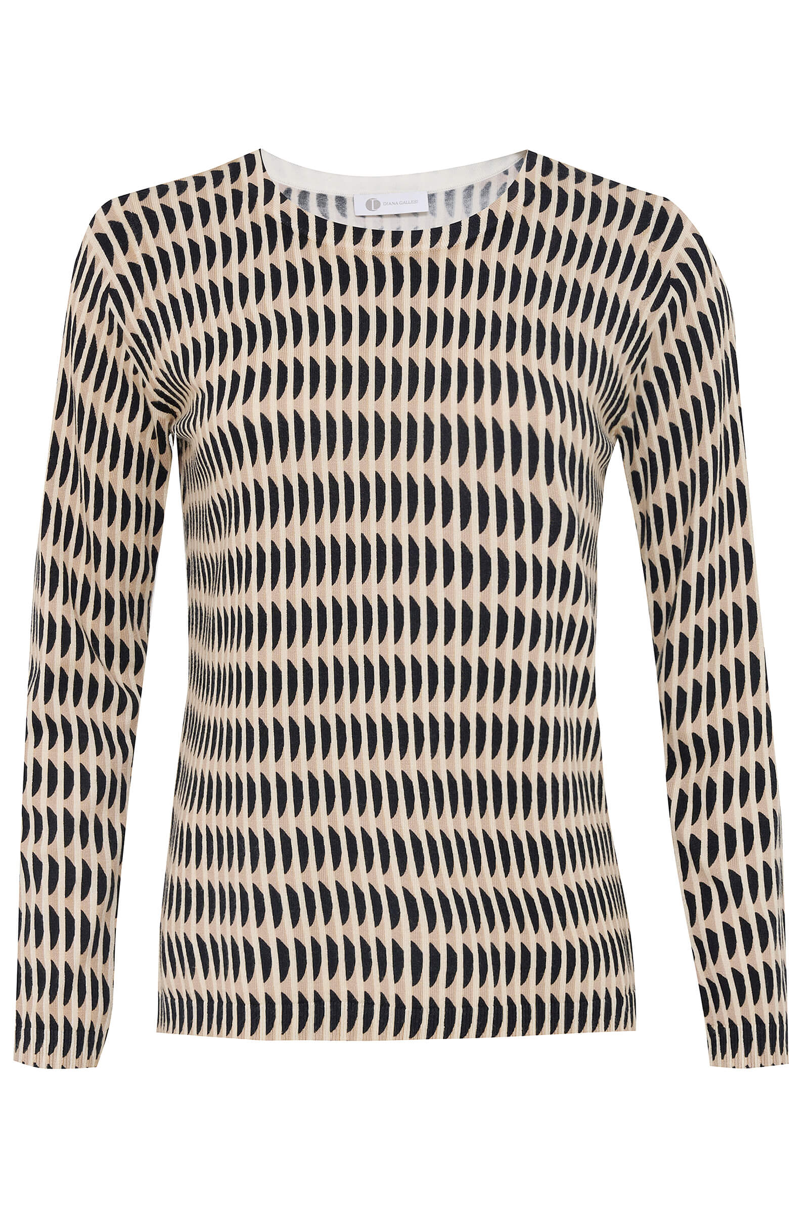 Джемпер с узором Бренд Diana Gallesi