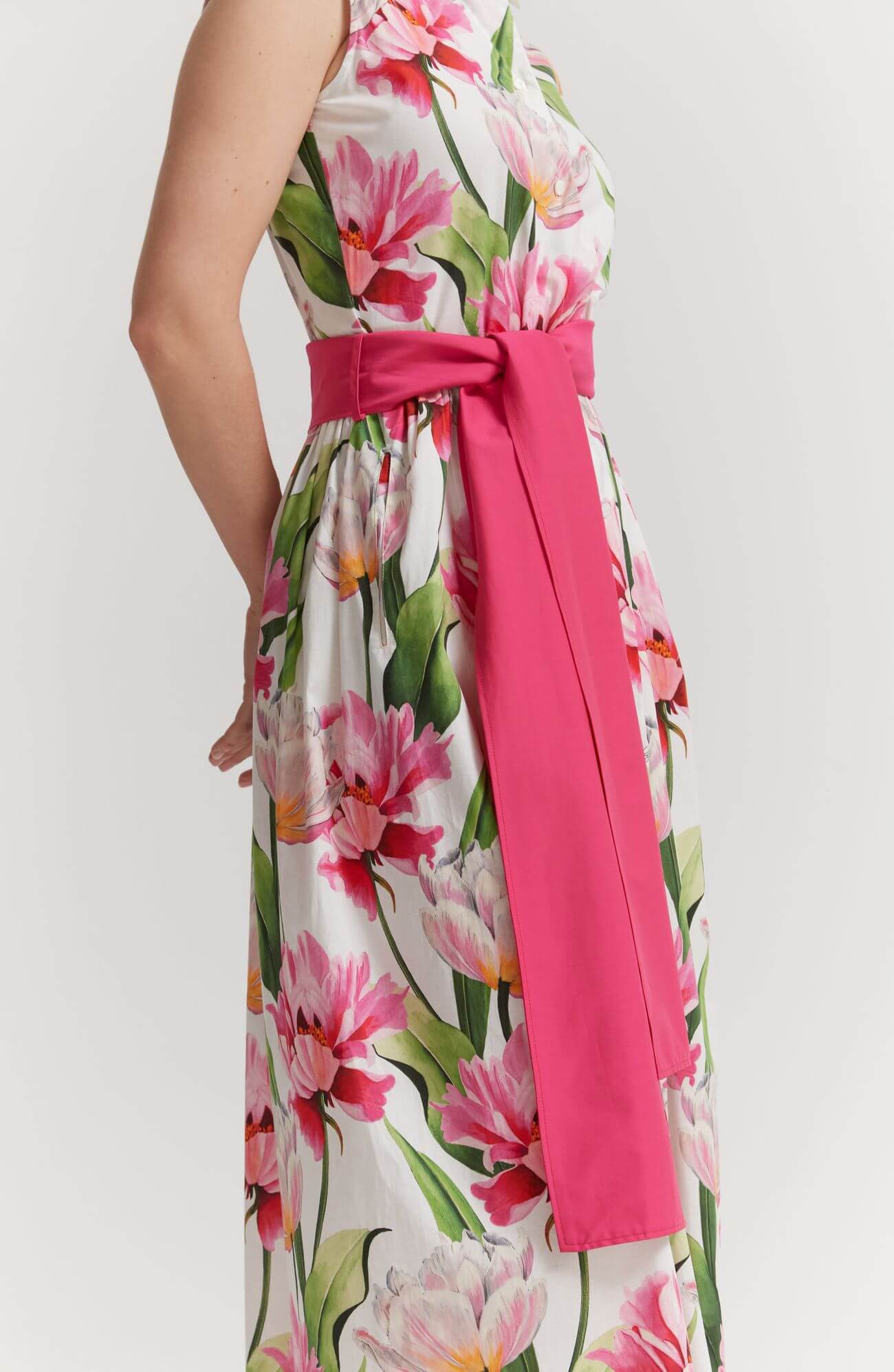 Платье с флоральным принтом Бренд Rocco Ragni