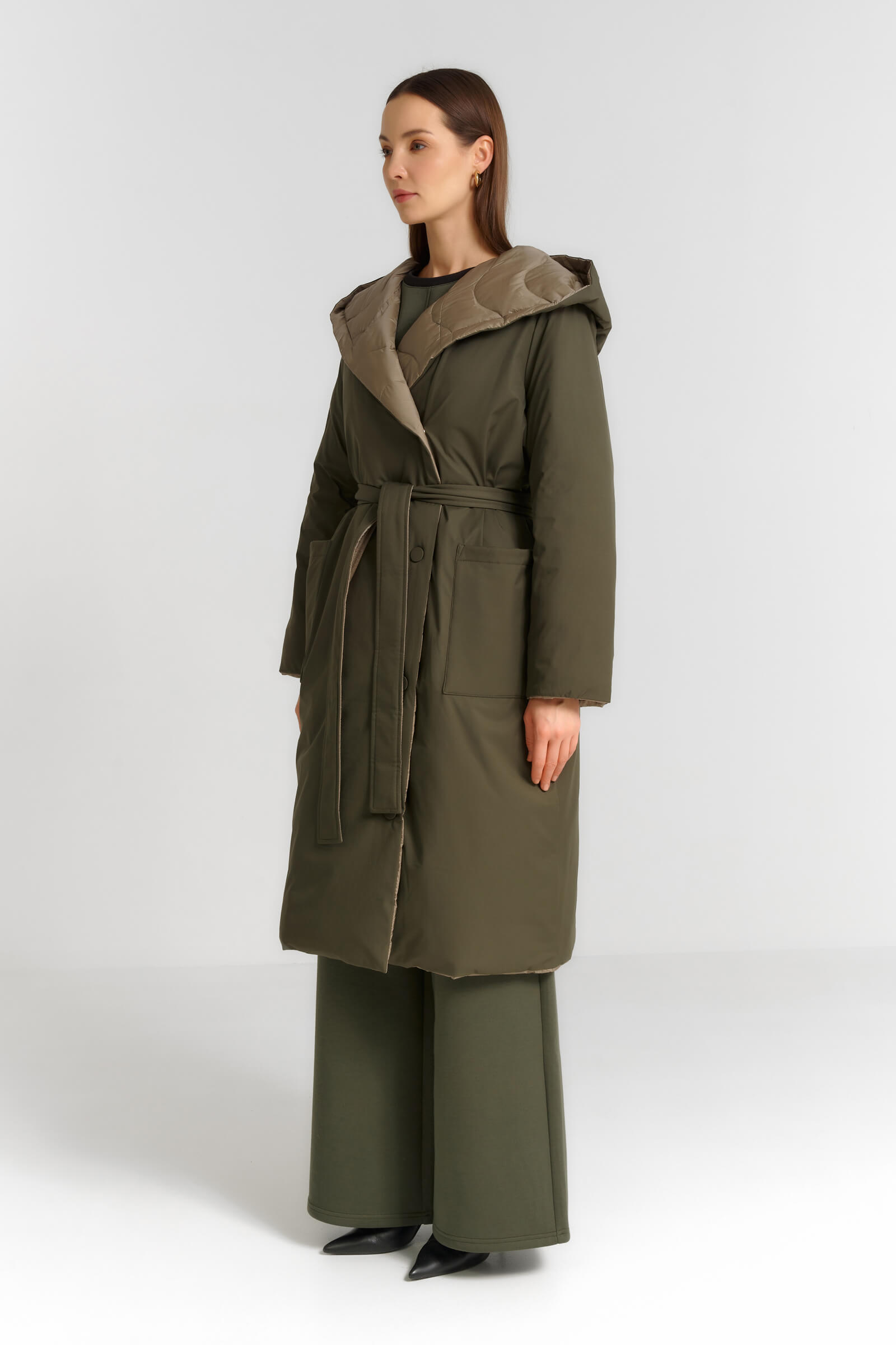 Пальто двухстороннее Бренд Diana Gallesi