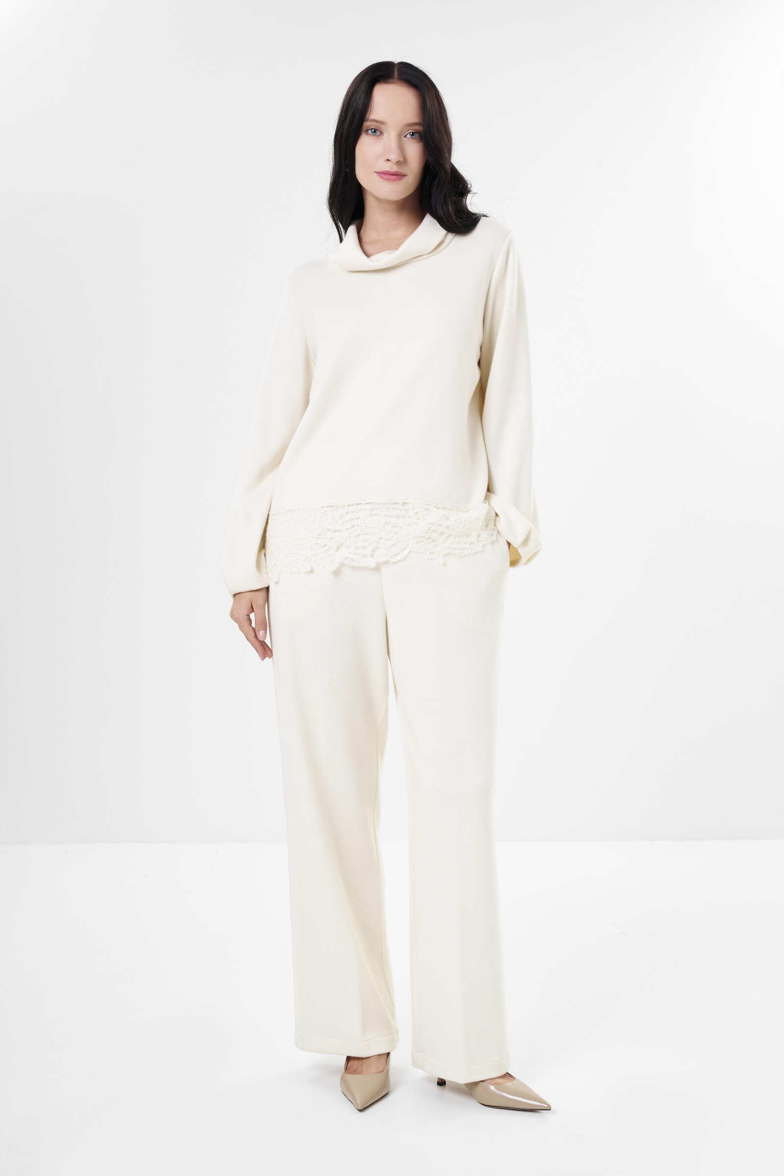 Трикотажные брюки из поливискозы Бренд Milva Mi