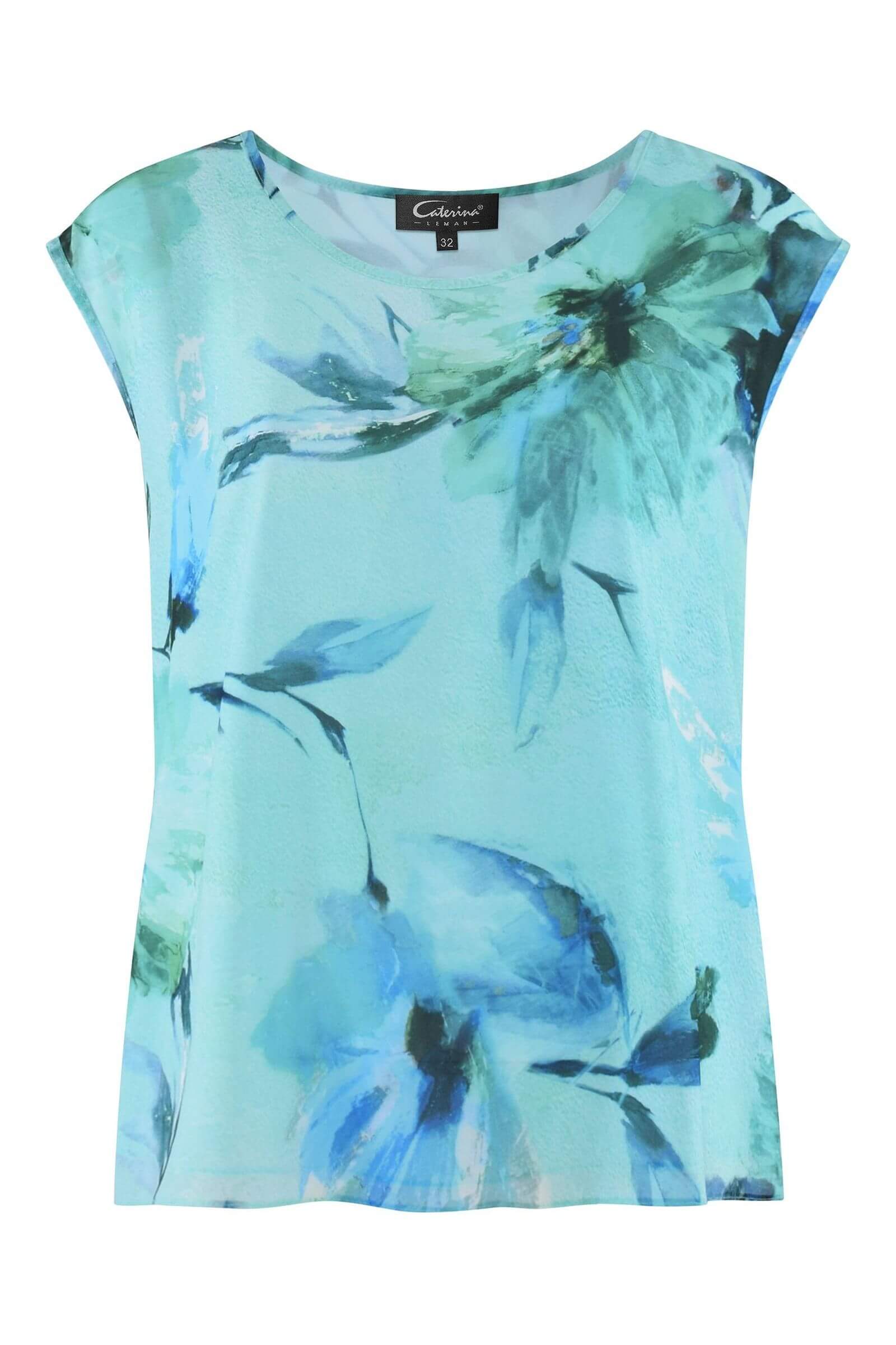 Топ с цветочным принтом Бренд Caterina Leman