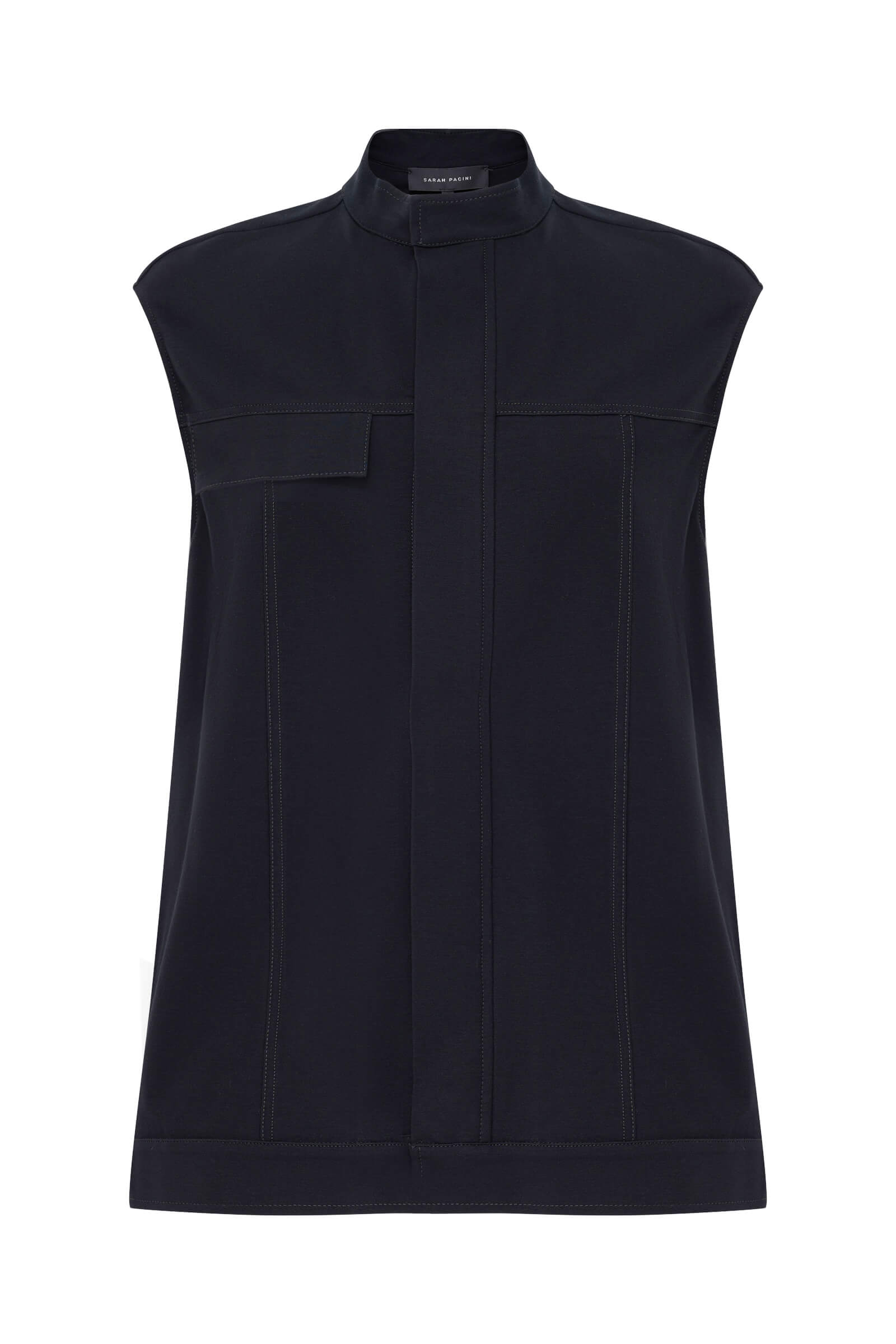 Жилет на молнии Бренд Sarah Pacini