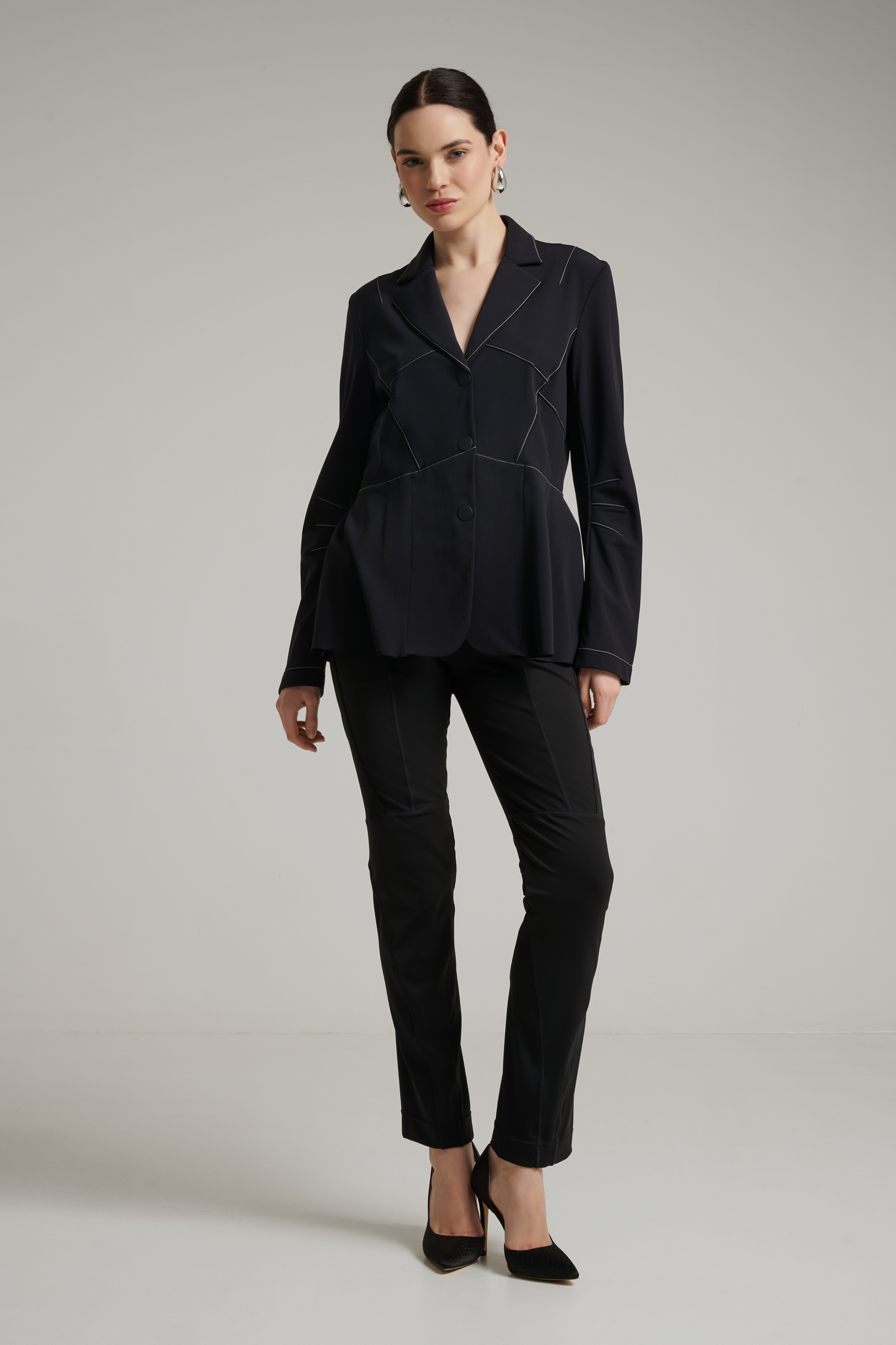 Брюки зауженные Бренд High