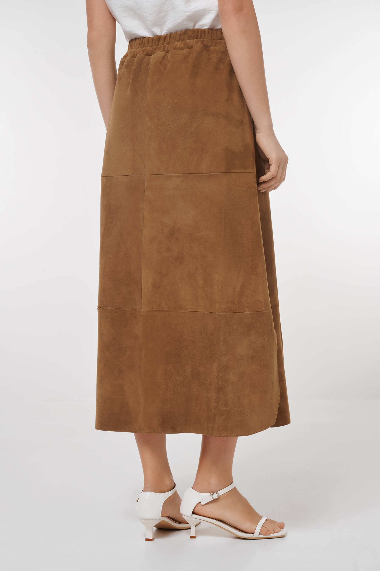 Юбка из натуральной кожи Бренд Caterina Leman