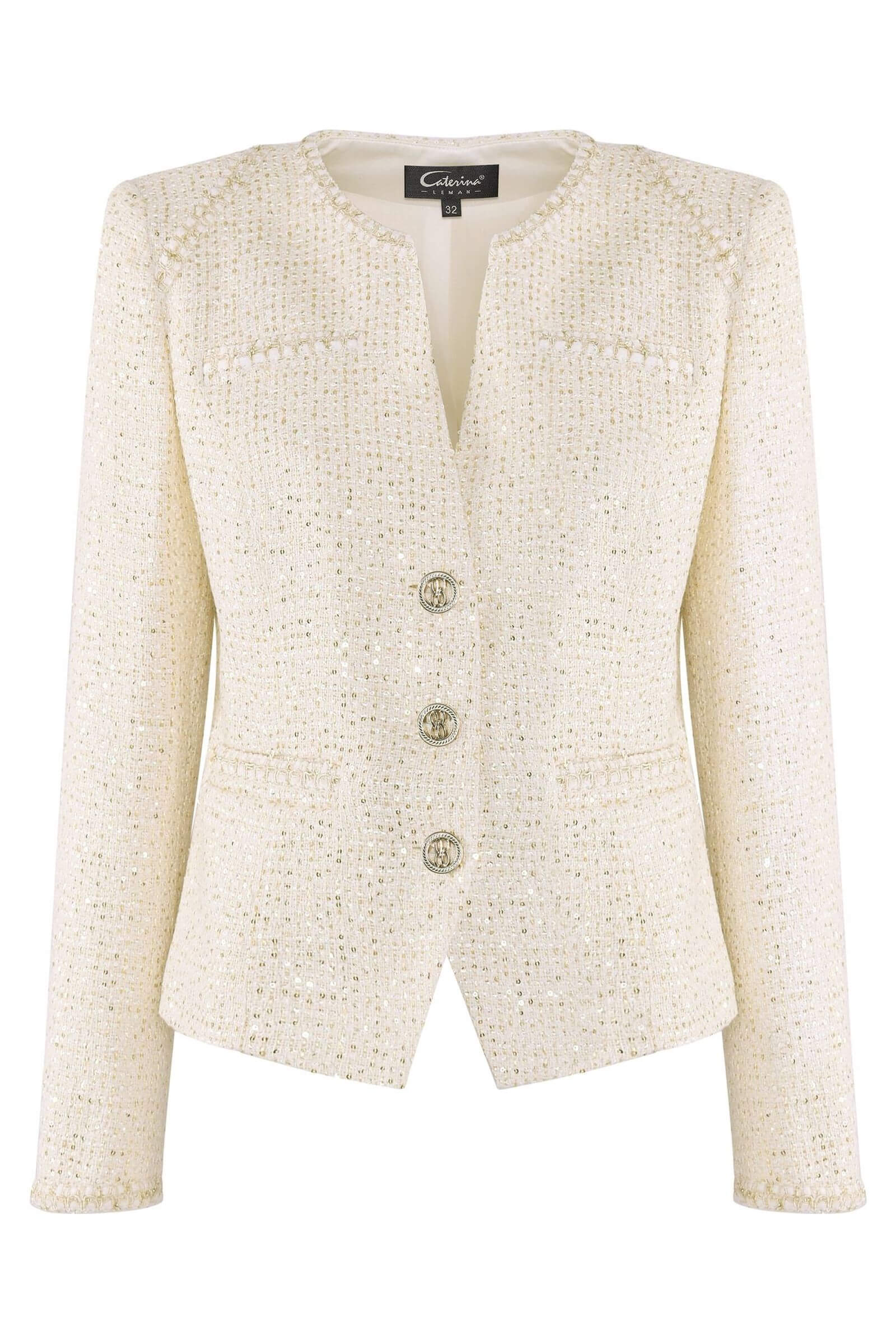 Жакет с микропайетками Бренд Caterina Leman