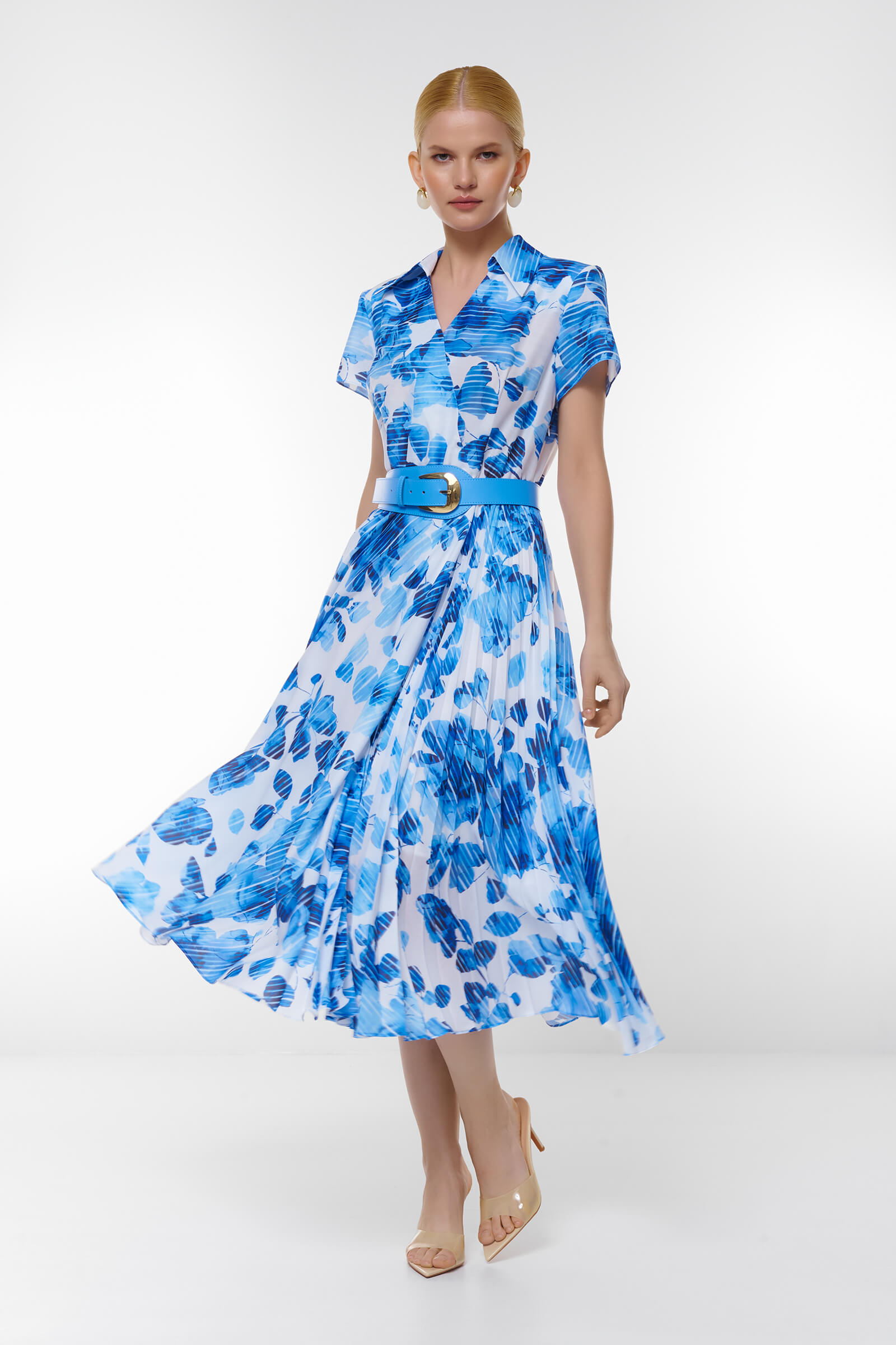 Платье с цветочным принтом Бренд Caterina Leman