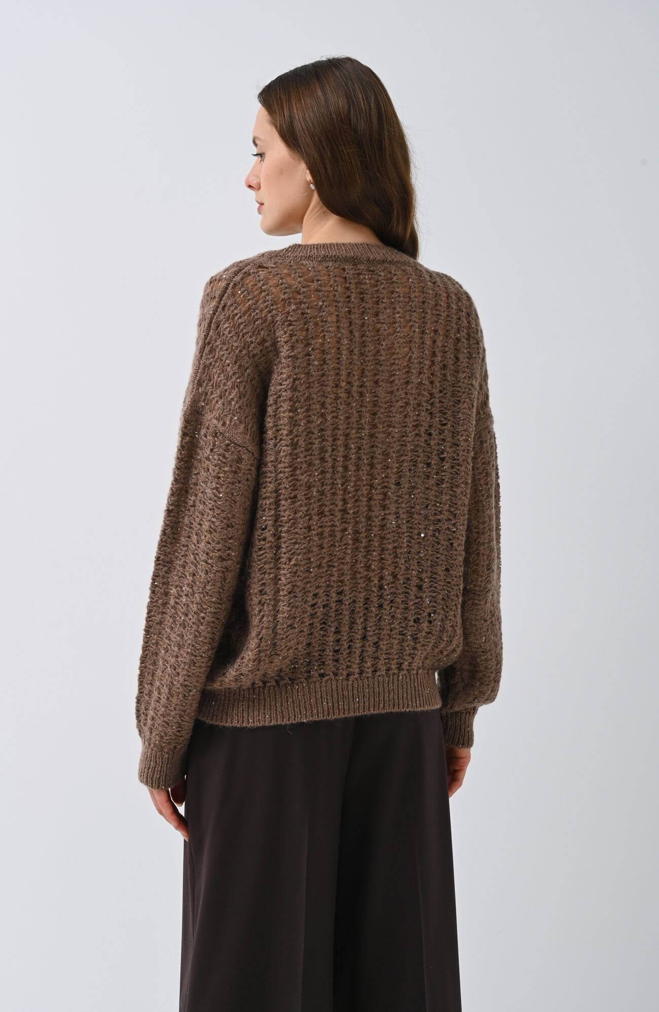 Полупрозрачный джемпер Бренд Rocco Ragni