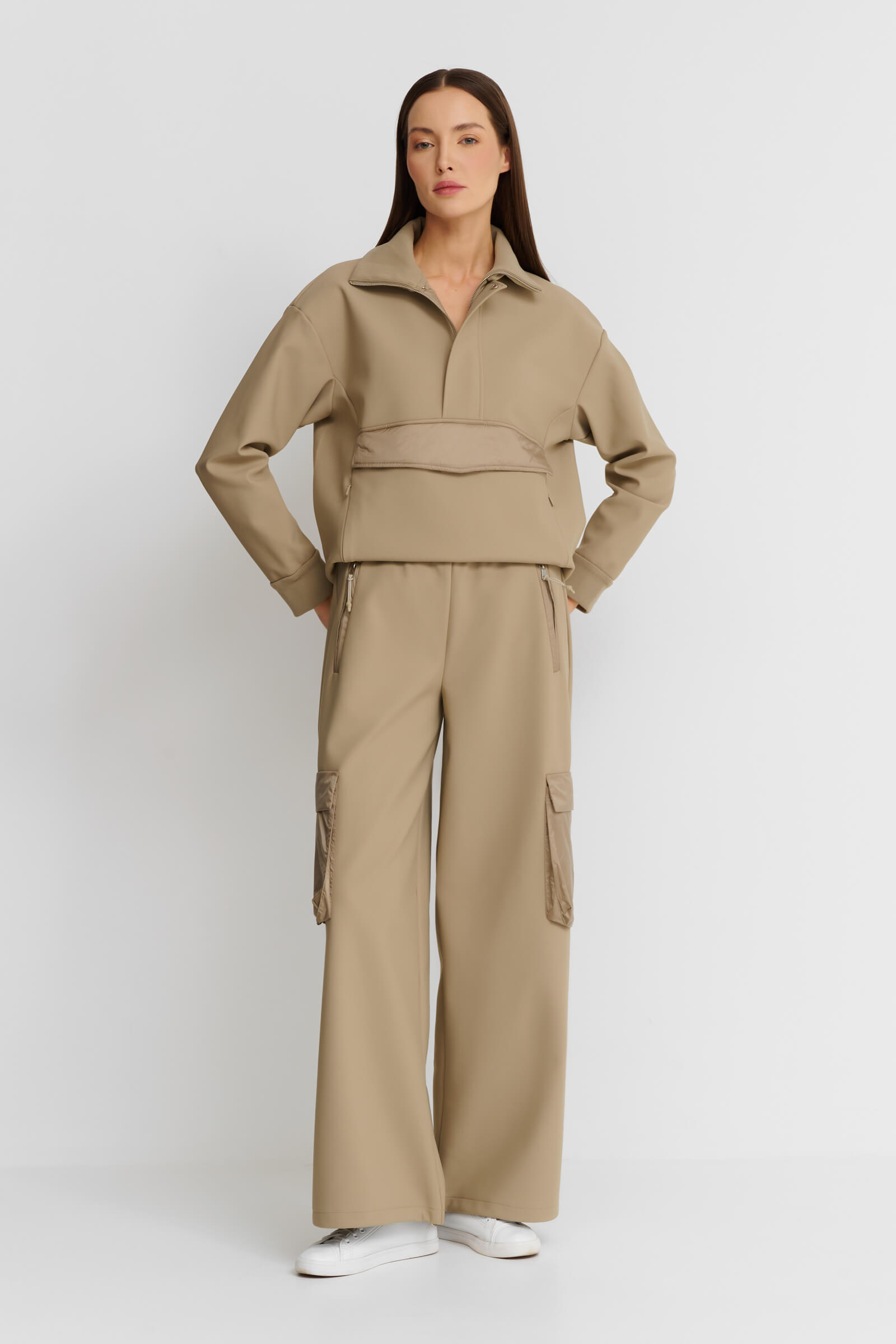 Брюки карго свободного кроя Бренд Max Mara