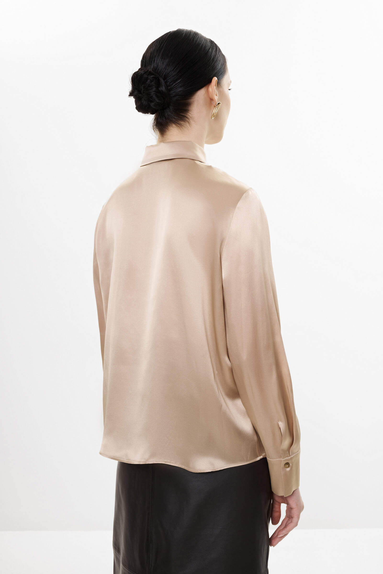 Шелковая рубашка Бренд Diana Gallesi