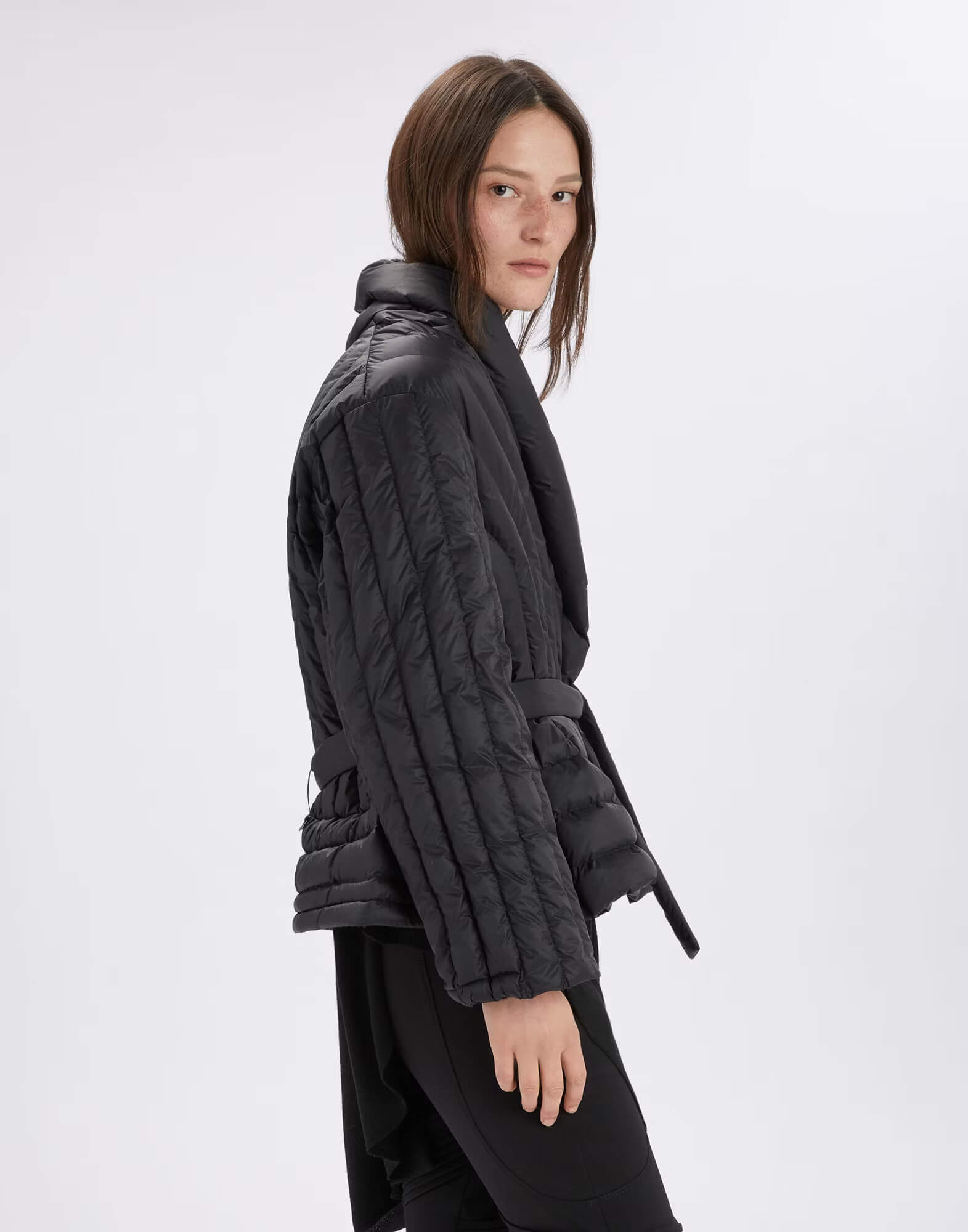 Куртка стеганная в стиле кимоно Бренд High