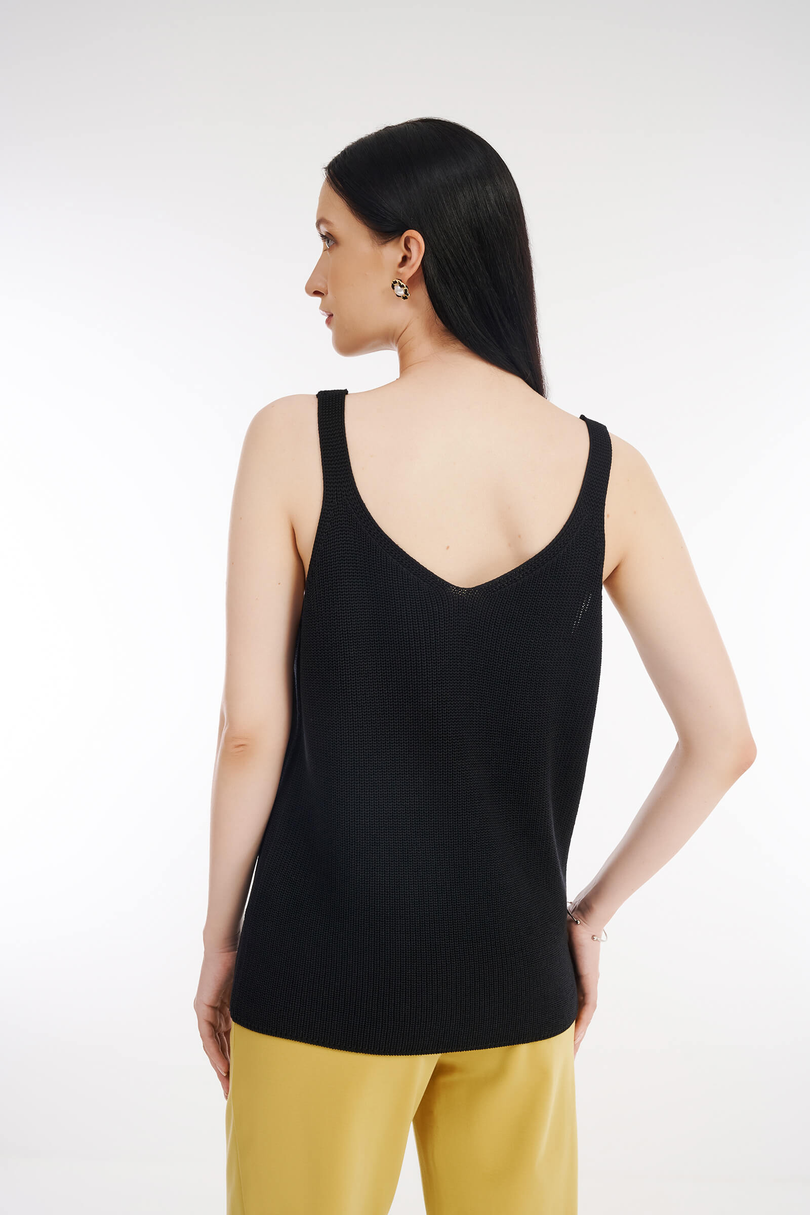 Топ с глубоким V-образным вырезом Бренд GentryPortofino