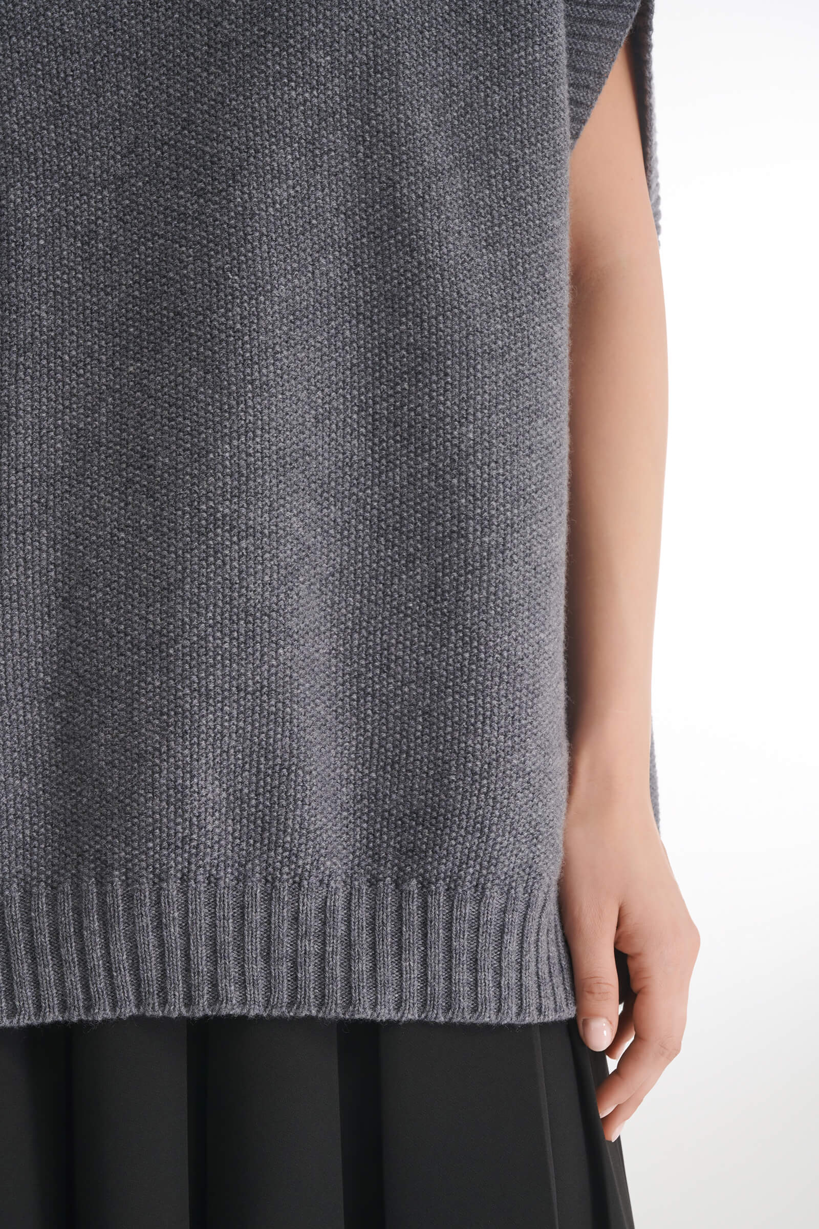 Жилет из шерсти и кашемира Бренд Caterina Leman