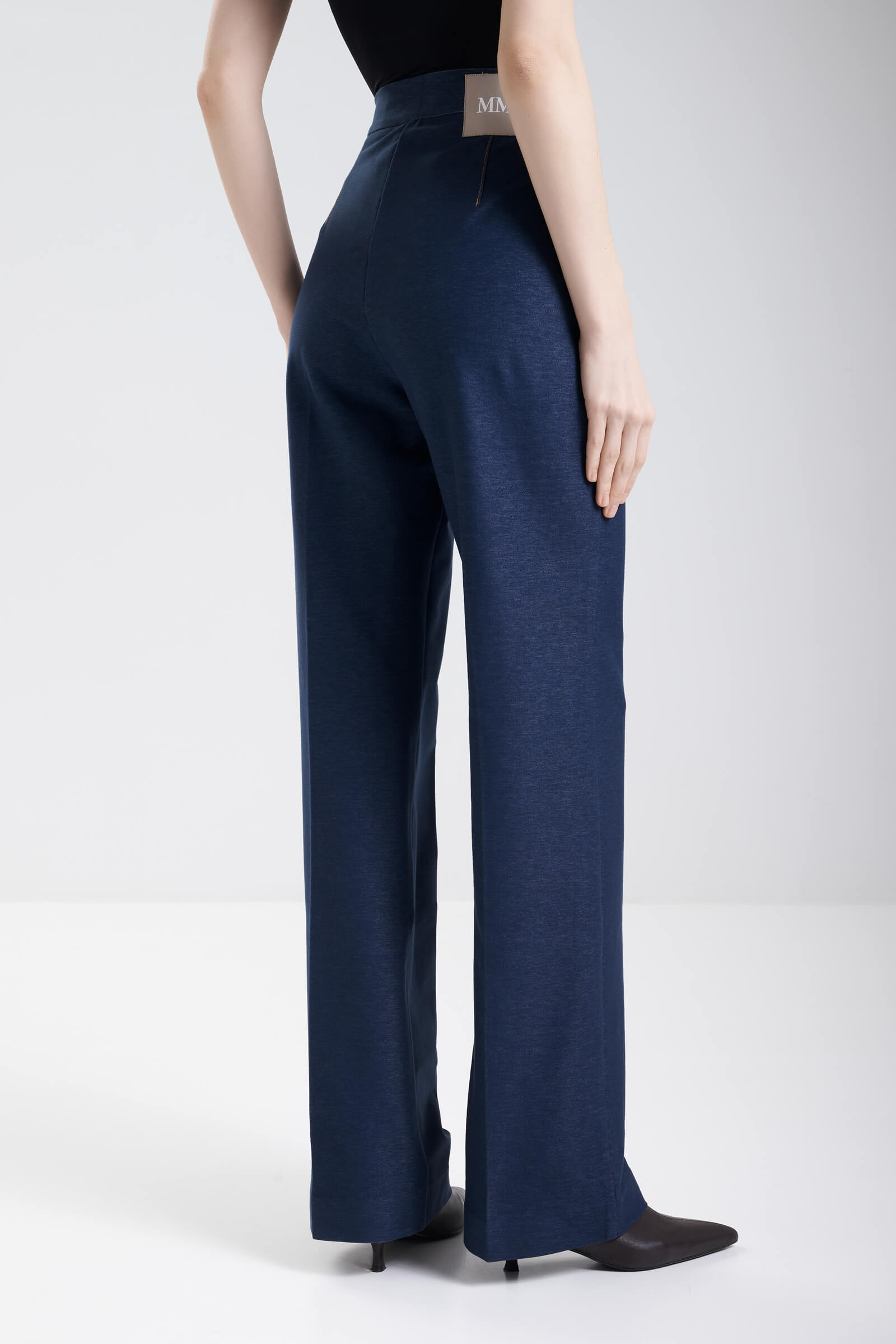 Брюки из смесового хлопка Бренд MM