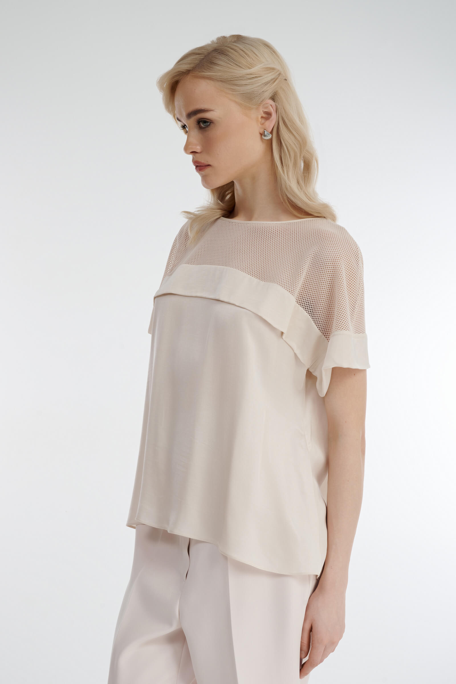 Футболка с сеткой Бренд Caterina Leman