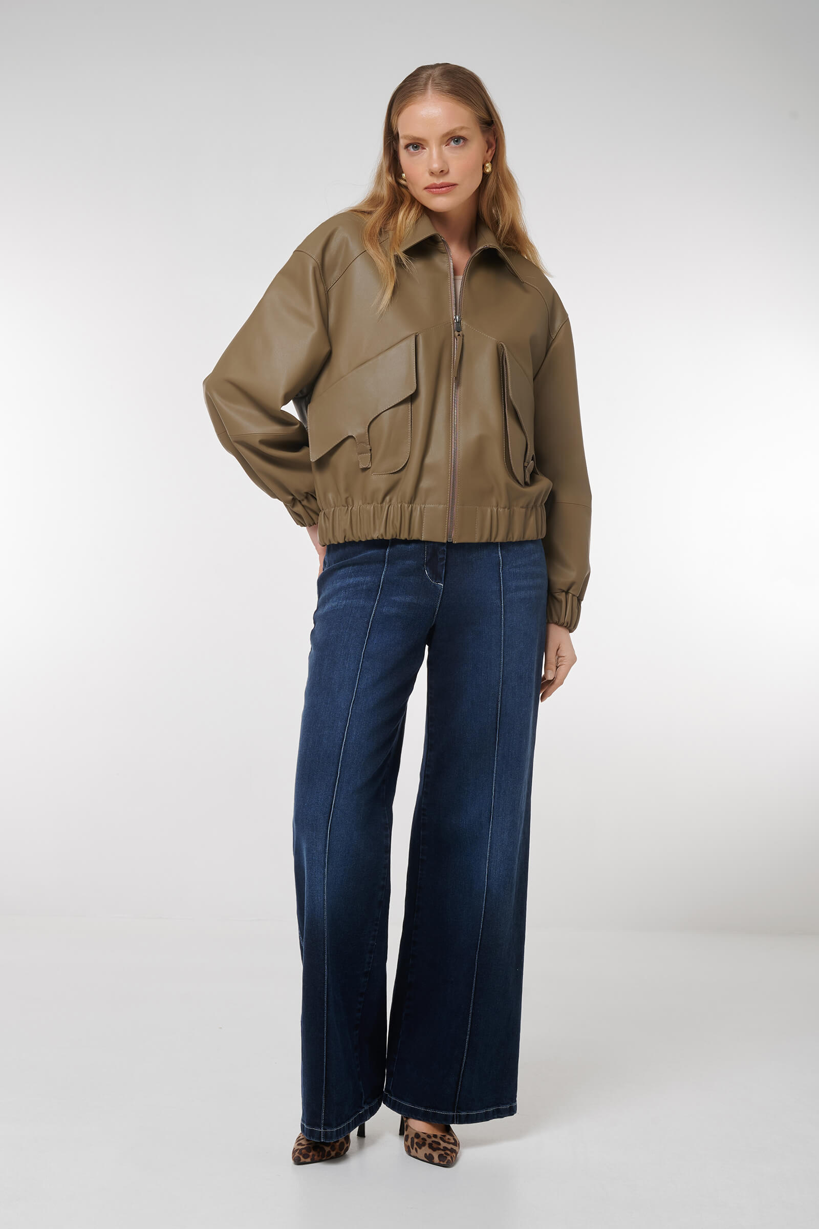 Куртка из натуральной кожи Бренд Caterina Leman