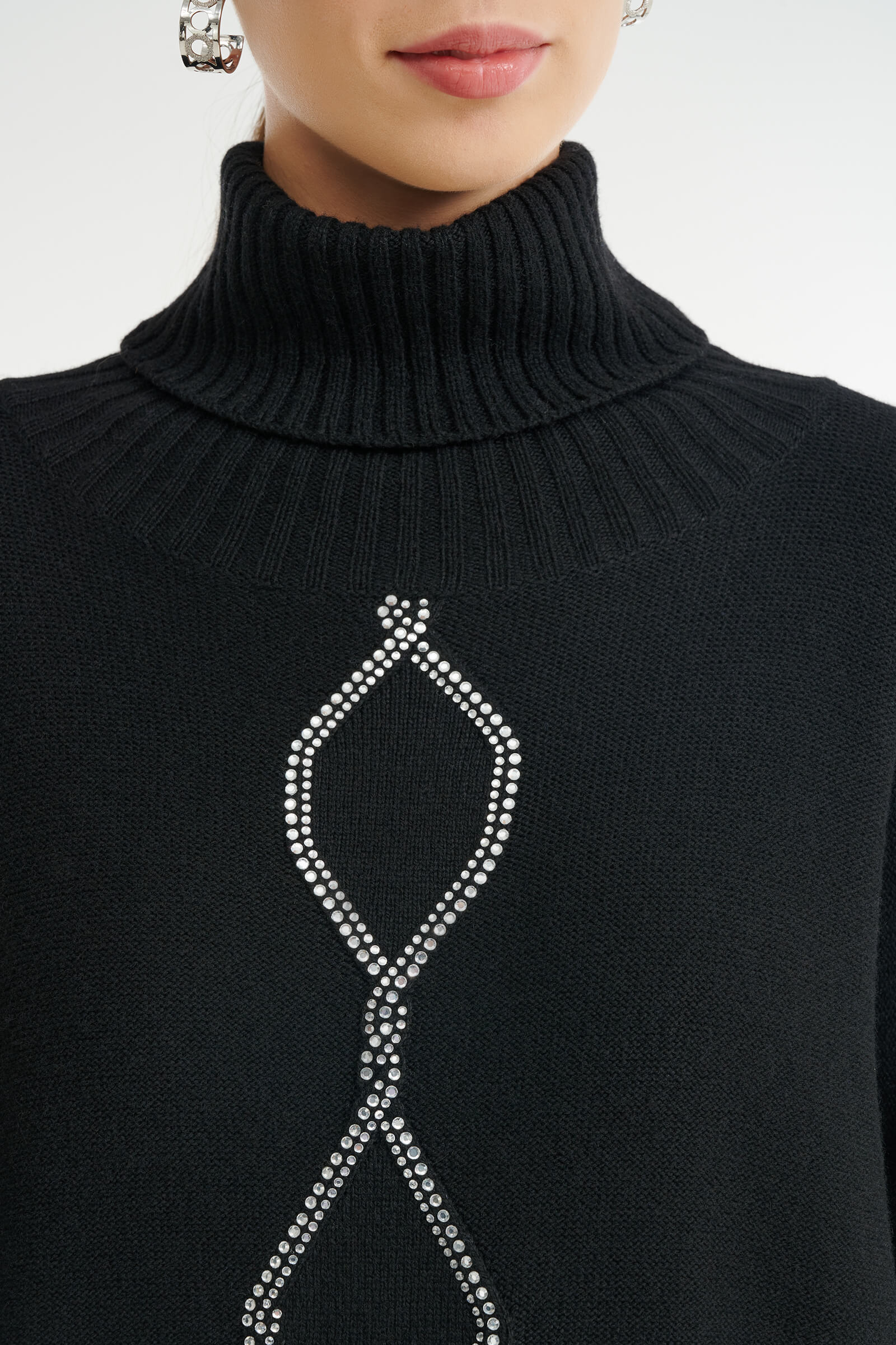 Свитер с воротником с отворотом Бренд Rocco Ragni