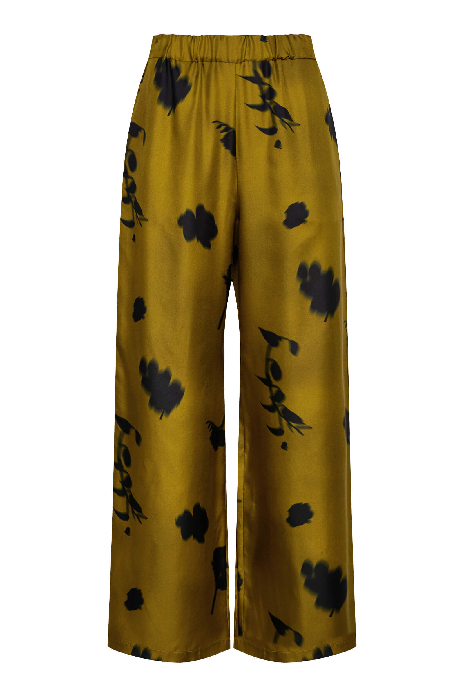 Шелковые брюки на резинке Бренд MM