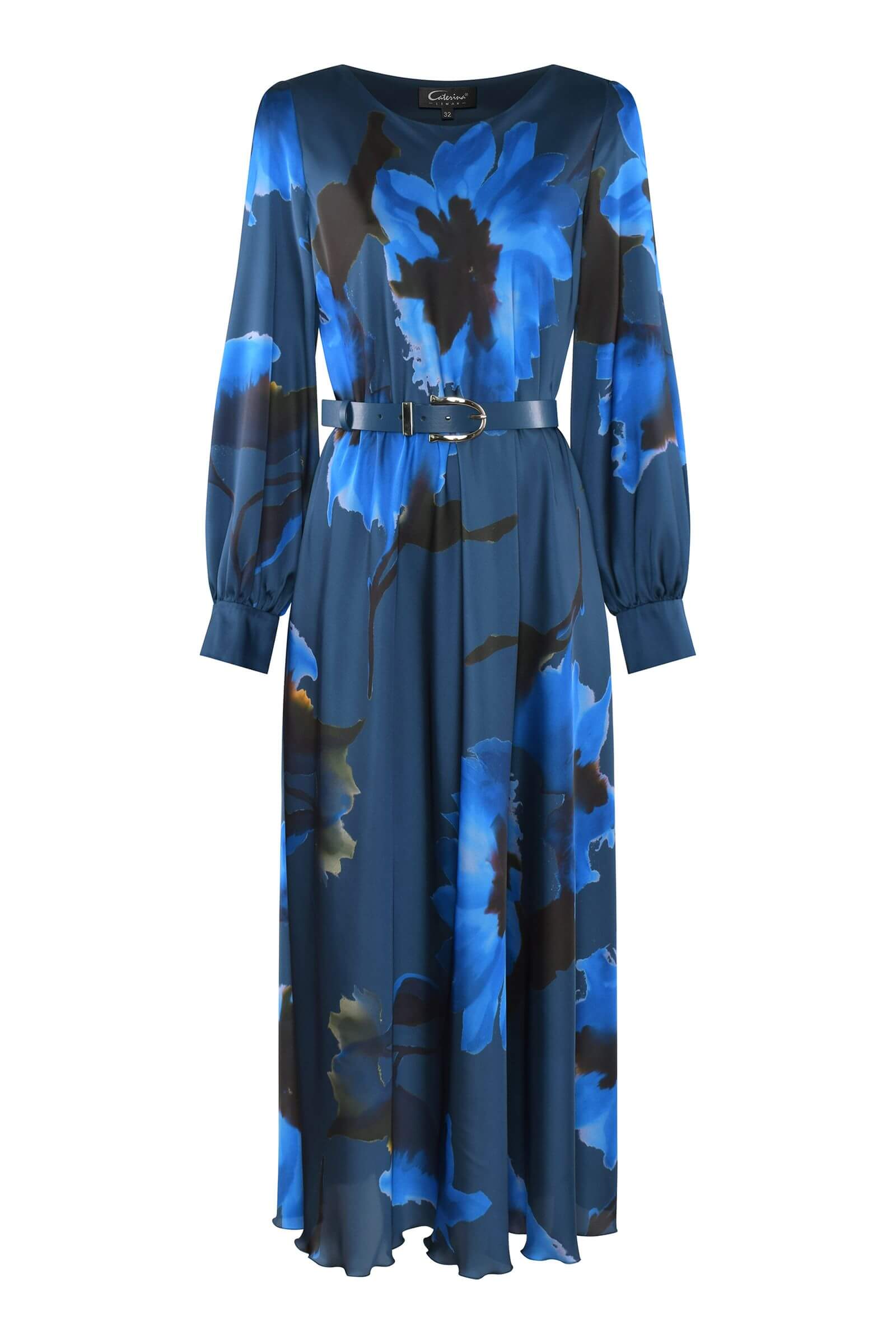 Платье с цветочным принтом Бренд Caterina Leman