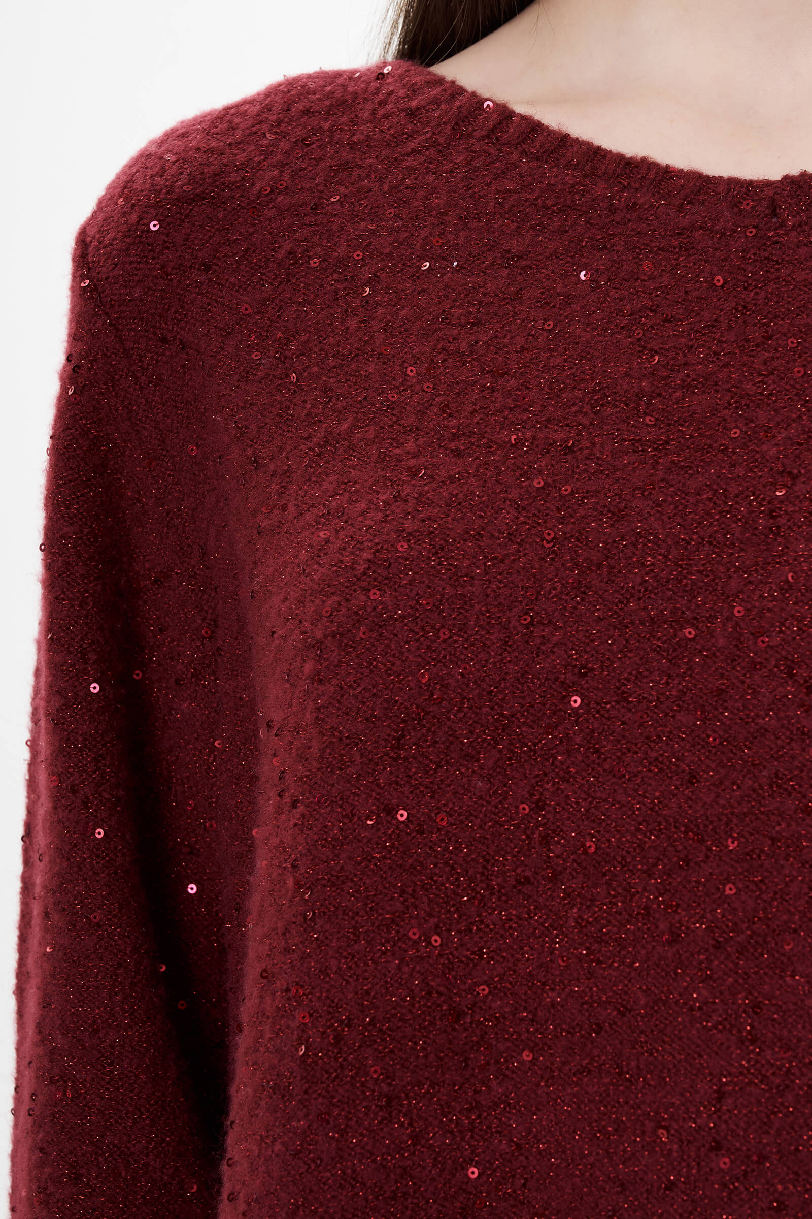 Джемпер с пайетками Бренд Luisa Viola