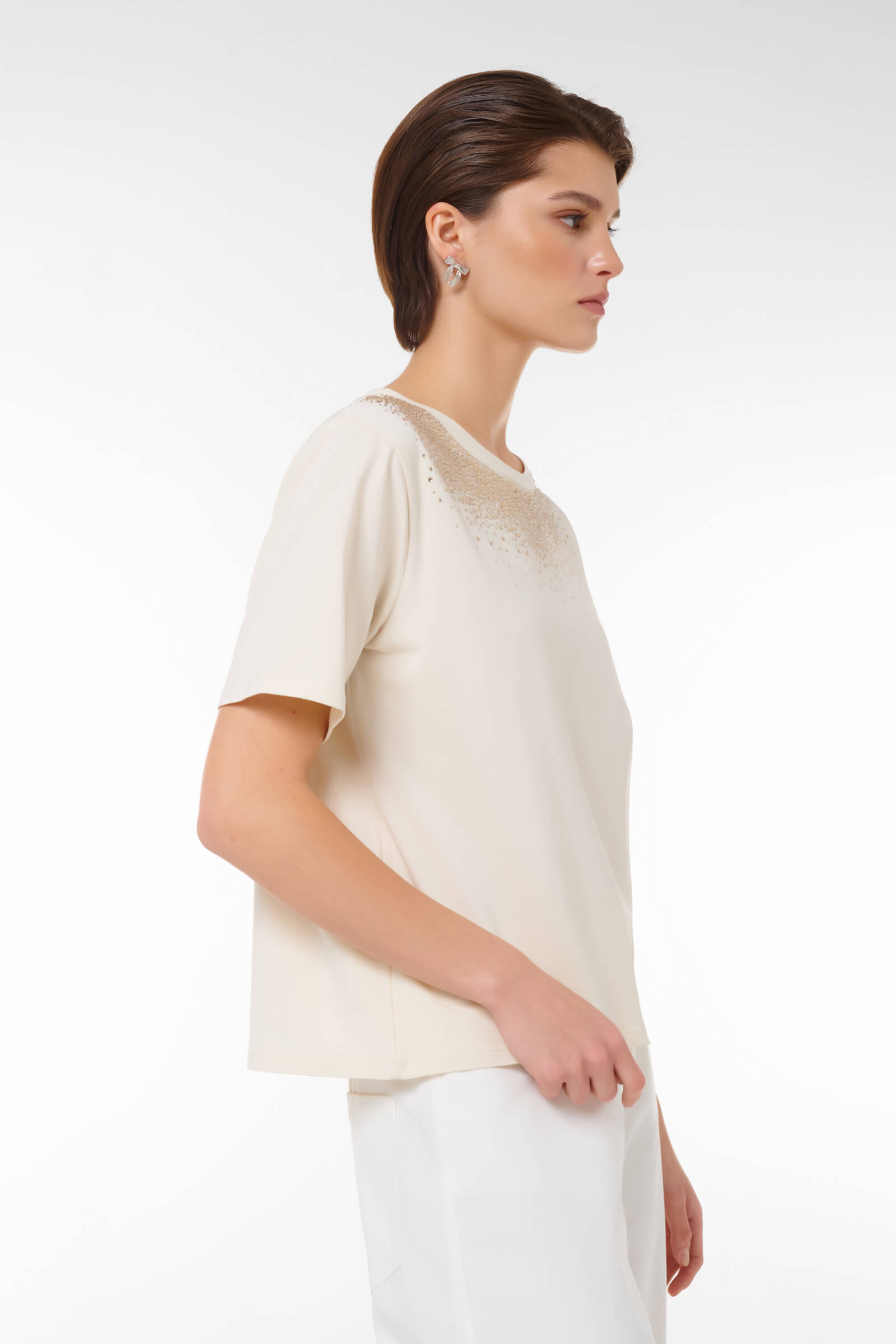 Джемпер со стразами Бренд Caterina Leman