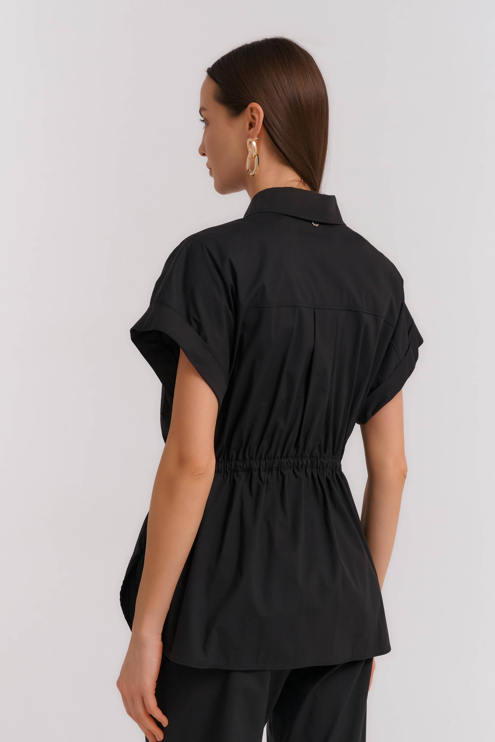 Рубашка без рукавов с кулиской Бренд Diana Gallesi