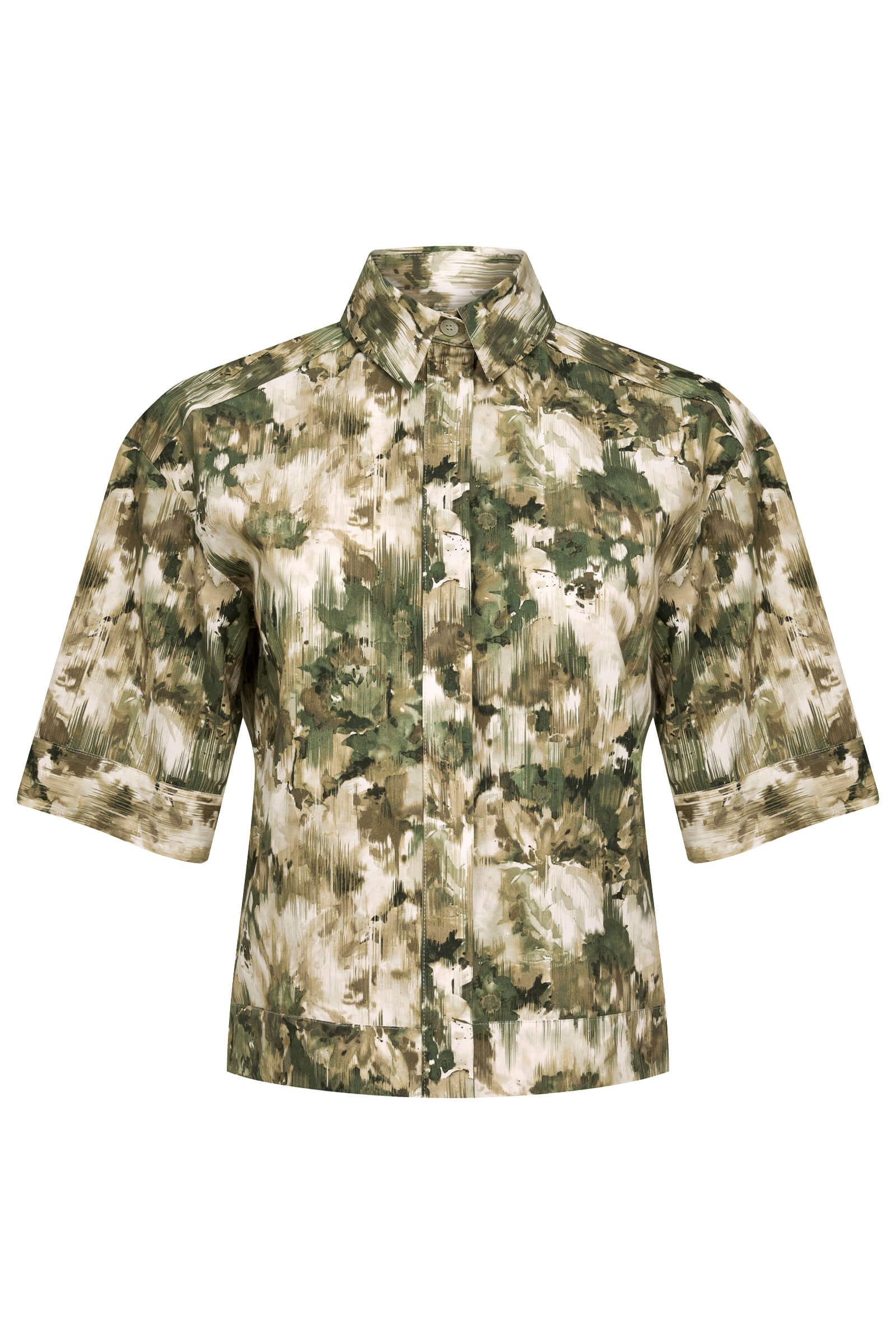 Хлопковая рубашка Бренд MM