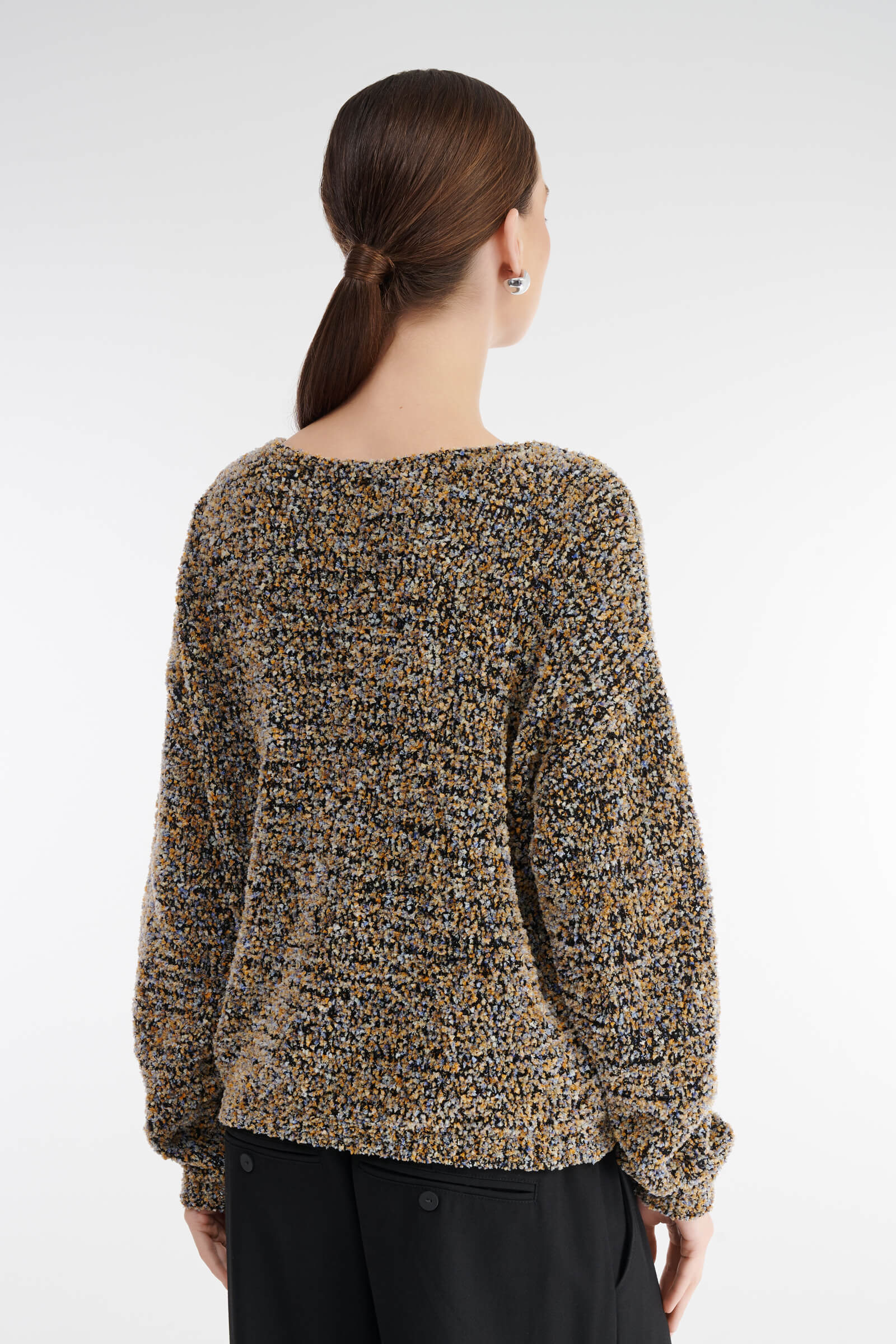 Плотный вязаный джемпер Бренд Sarah Pacini