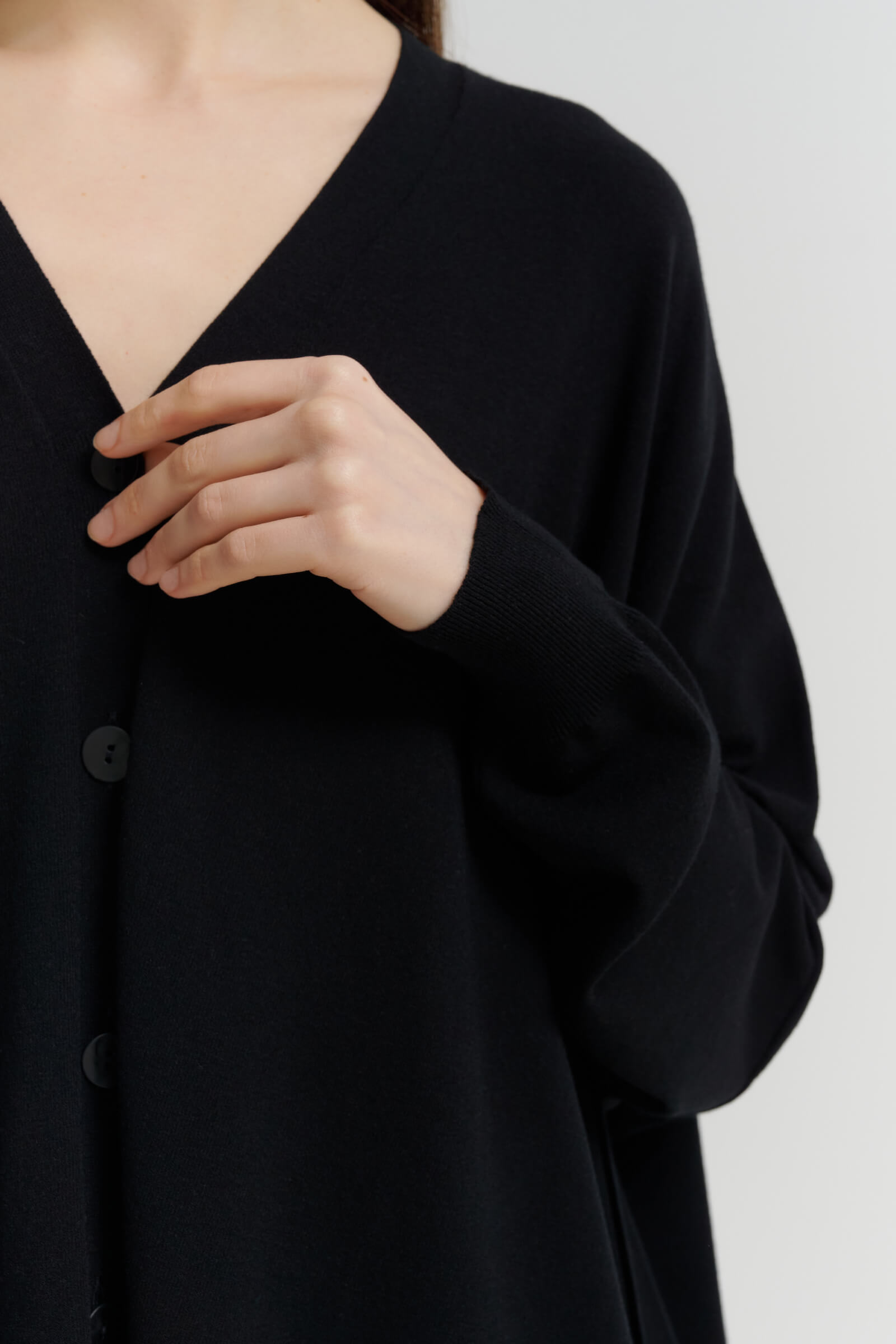 Кардиган с боковыми разрезами Бренд Sarah Pacini